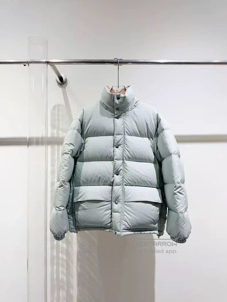 Jil Sander Jil Sander Mint Green Colorblock Puffer Down Jacket Size S / US 4 / IT 40 - 4 Thumbnail
