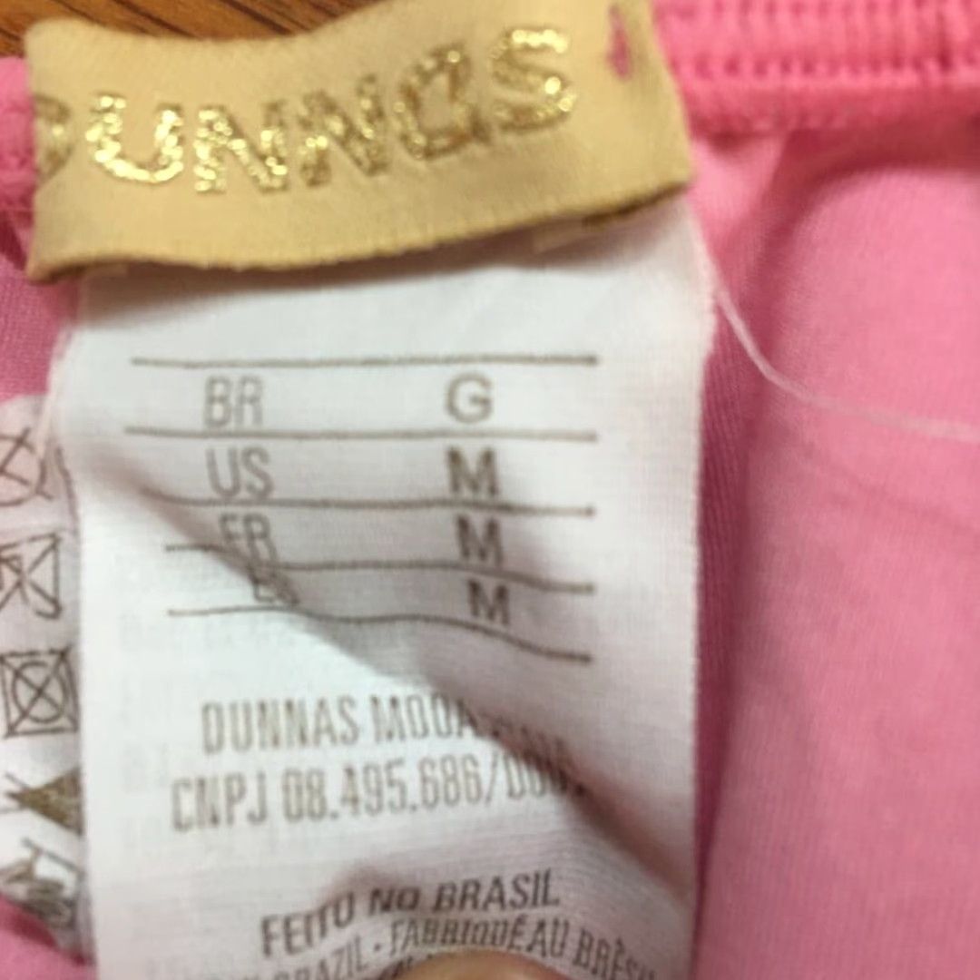 Magnanni Dunnas By Francesca Magnani Bikini Swimsuit Women M Pink Strapless Stretch Solid Size ONE SIZE - 5 Thumbnail