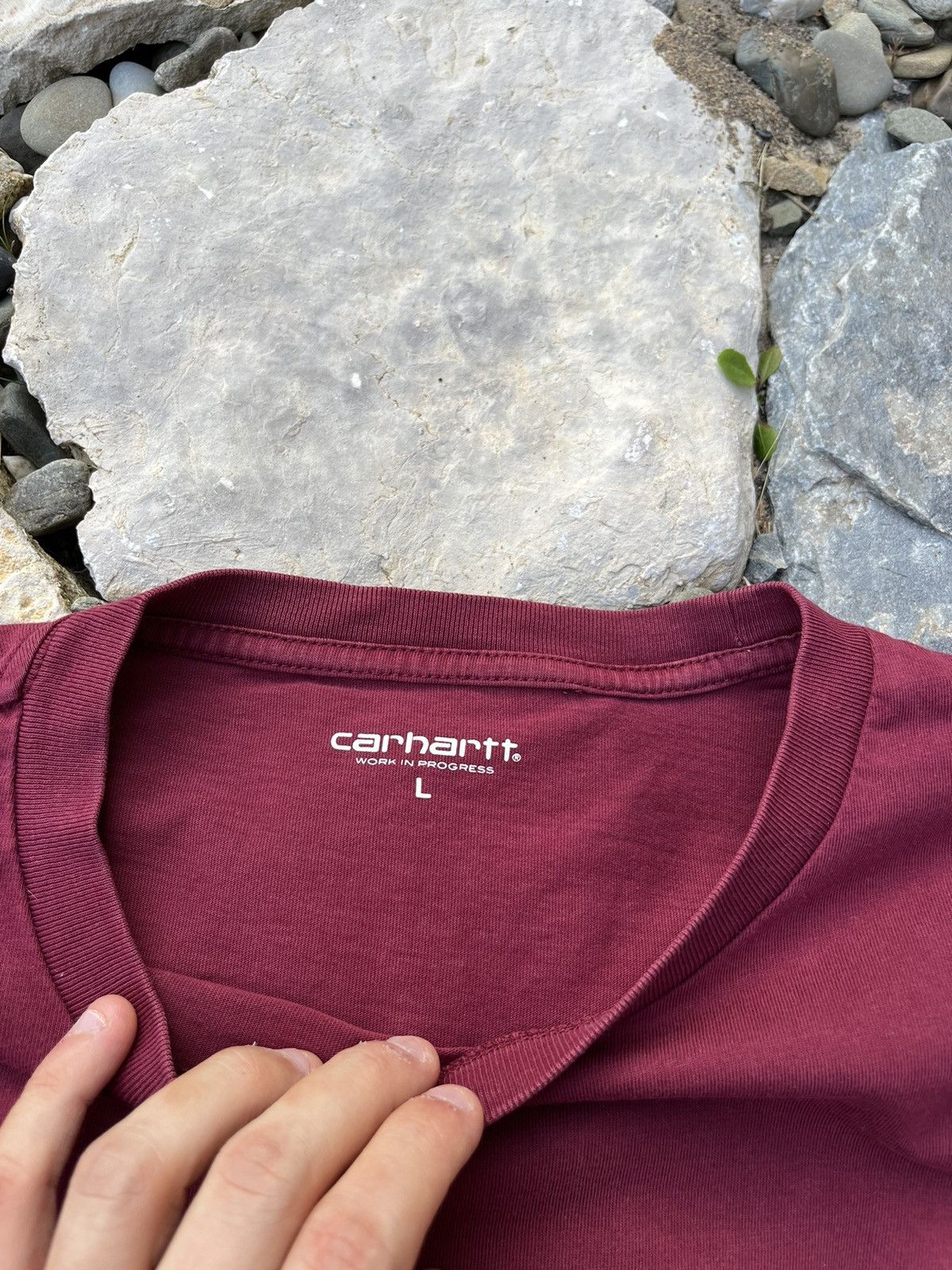 Carhartt × Vintage Carhartt S/S pocket t-shirt basic casual y2k logo chest tee Size US L / EU 52-54 / 3 - 9 Thumbnail