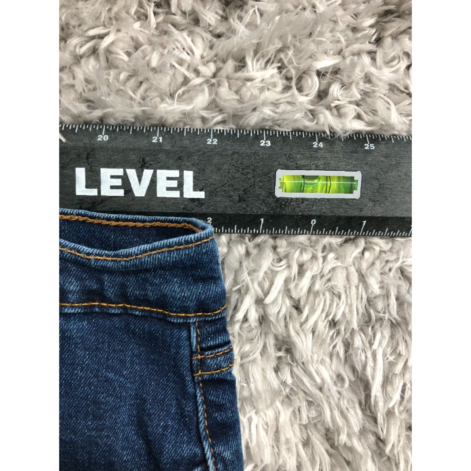 Levi's Levi's Signature Relaxed Straight Jeans Mens Size 44x30 Blue Dark Wash Denim 5-Pocket Belt Loops Regular Fit Mid Rise Classic Modern Vintage: No Size US 44 / EU 60 - 2 Thumbnail