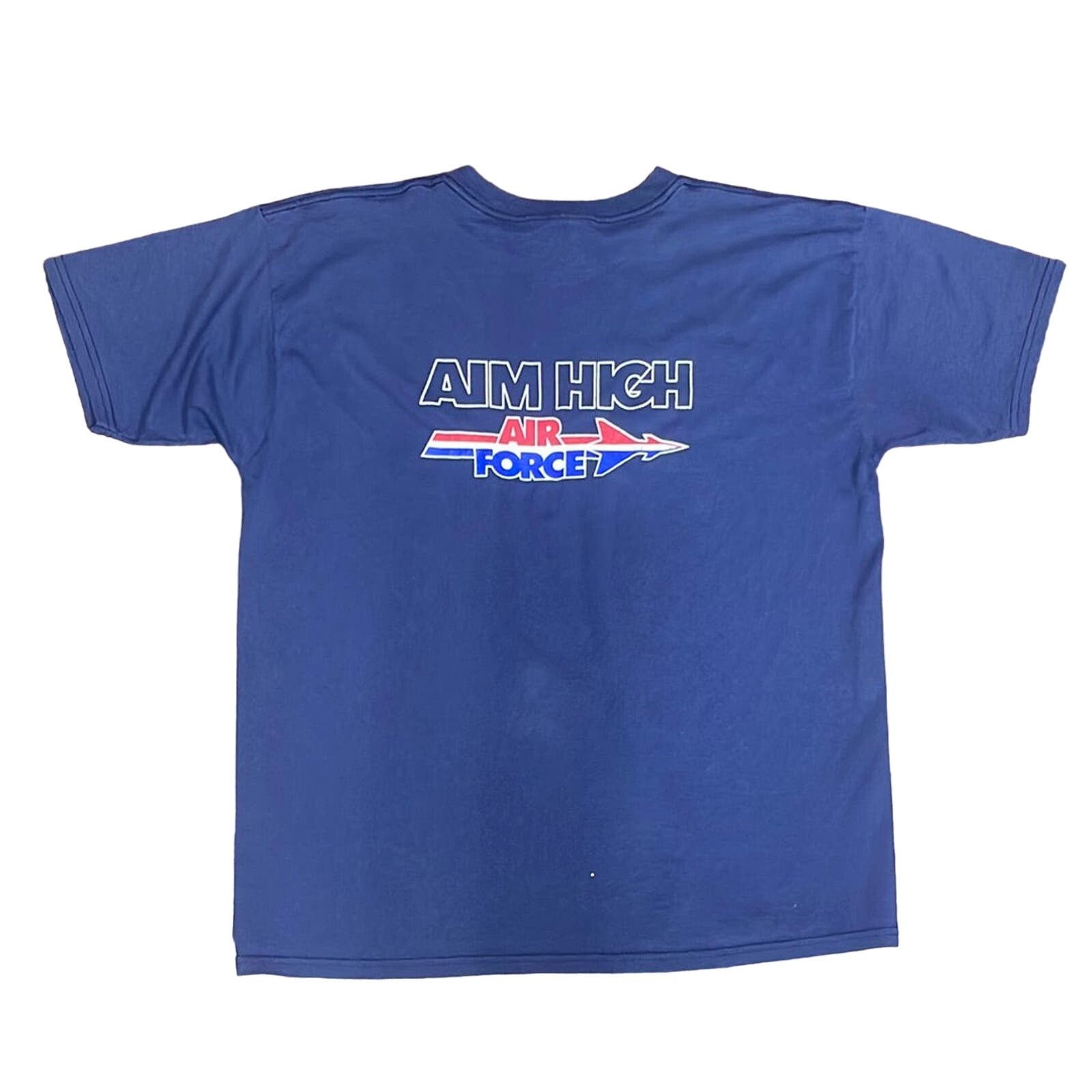 Vintage Vintage 1990s Air Force Shirt XL Size US XL / EU 56 / 4 - 1 Thumbnail
