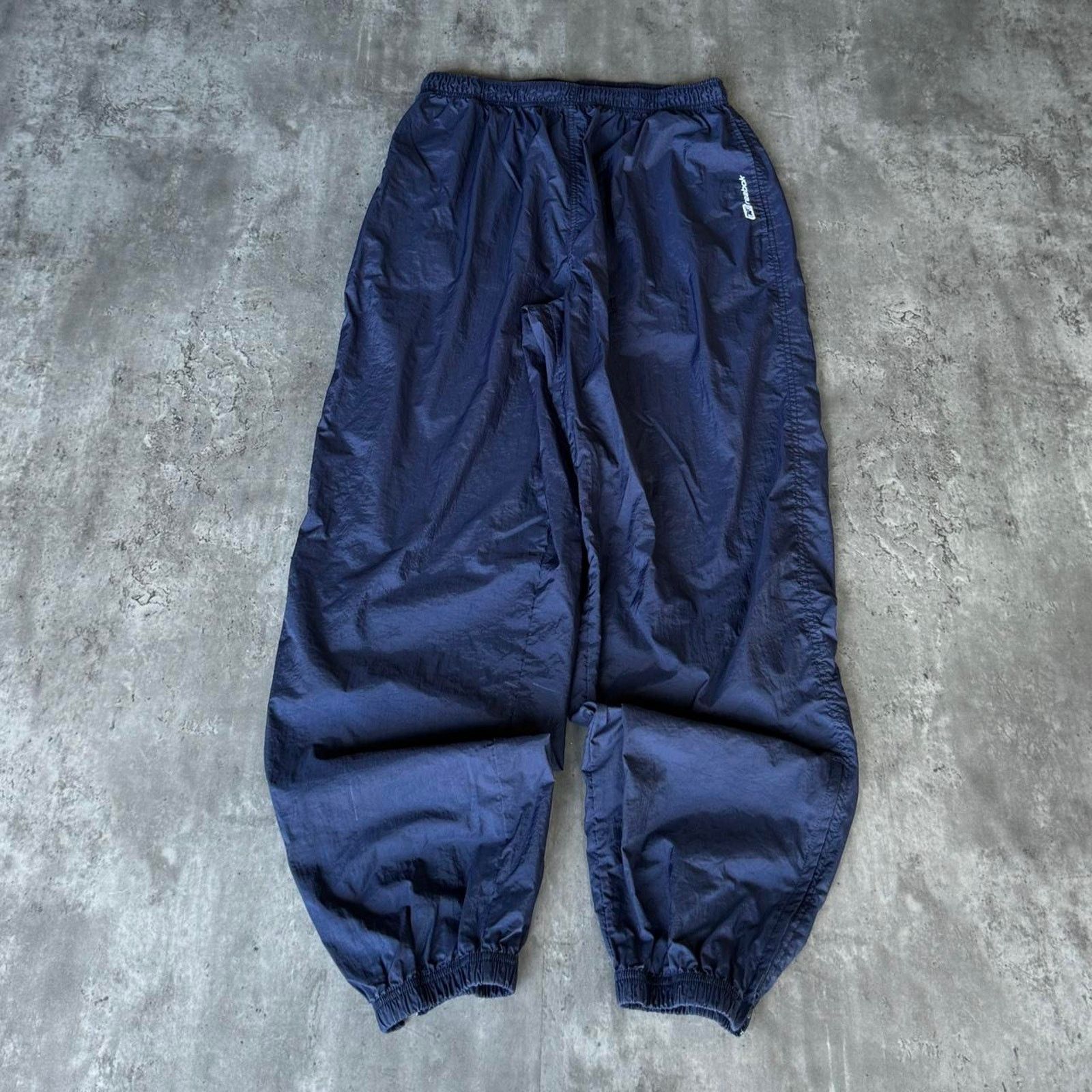 Reebok × Vintage Vintage Y2K Reebok Baggy Skater Cyber Grunge Tech Sweatpants Size US 32 / EU 48 - 1 Thumbnail
