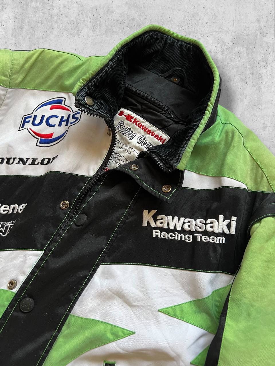 Other KAWASAKI 3 in 1 Racing Jacket + VEST vintage bomber Size US L / EU 52-54 / 3 - 5 Thumbnail