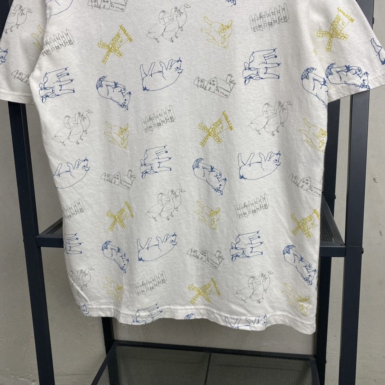 Ne-Net issey miyake ne-net Over Print Farm Design T-Shirts Size US L / EU 52-54 / 3 - 4 Thumbnail