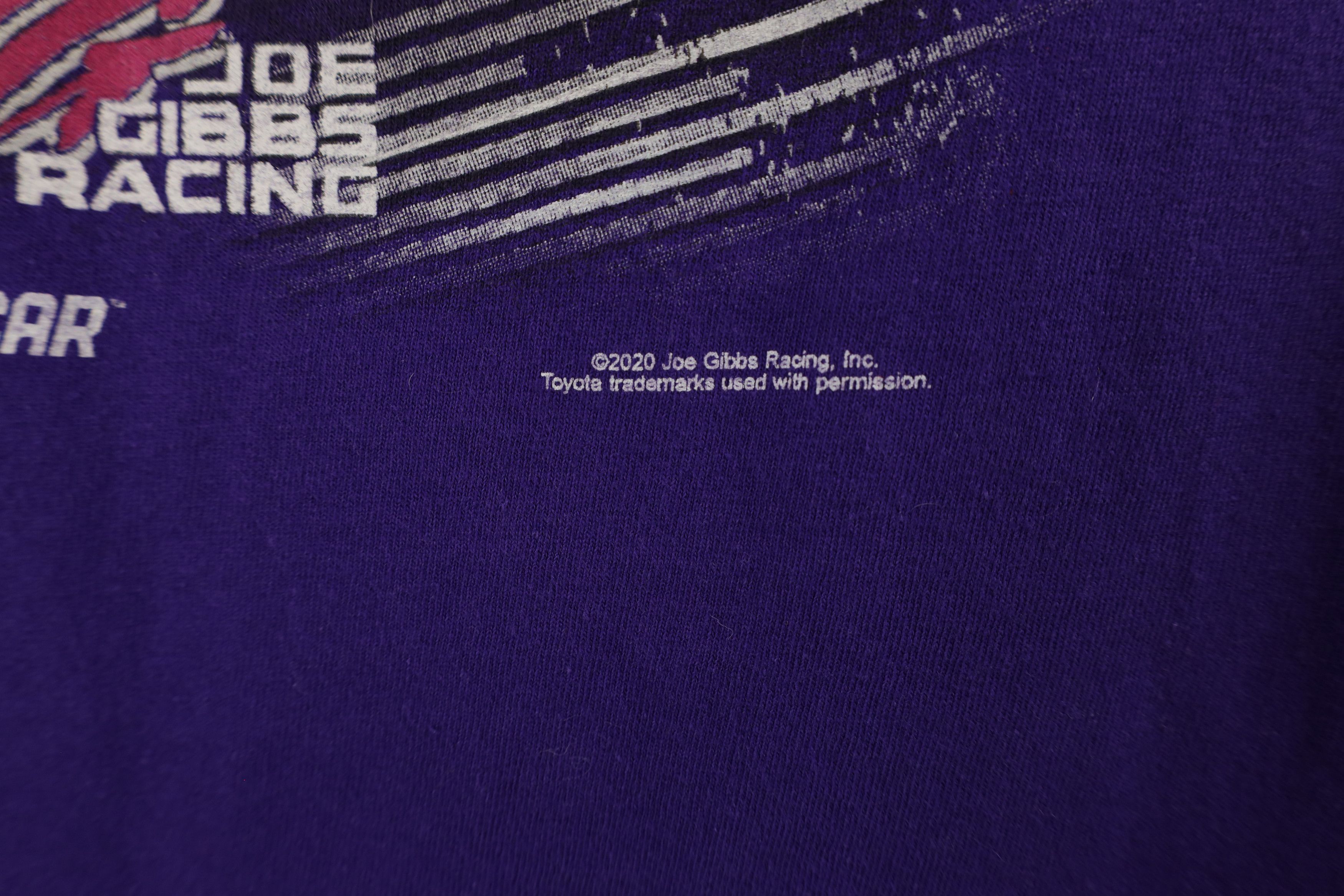 Vintage Y2K Nascar Spell Denny Hamlin Racing Short Sleeve T-Shirt Size US L / EU 52-54 / 3 - 10 Thumbnail