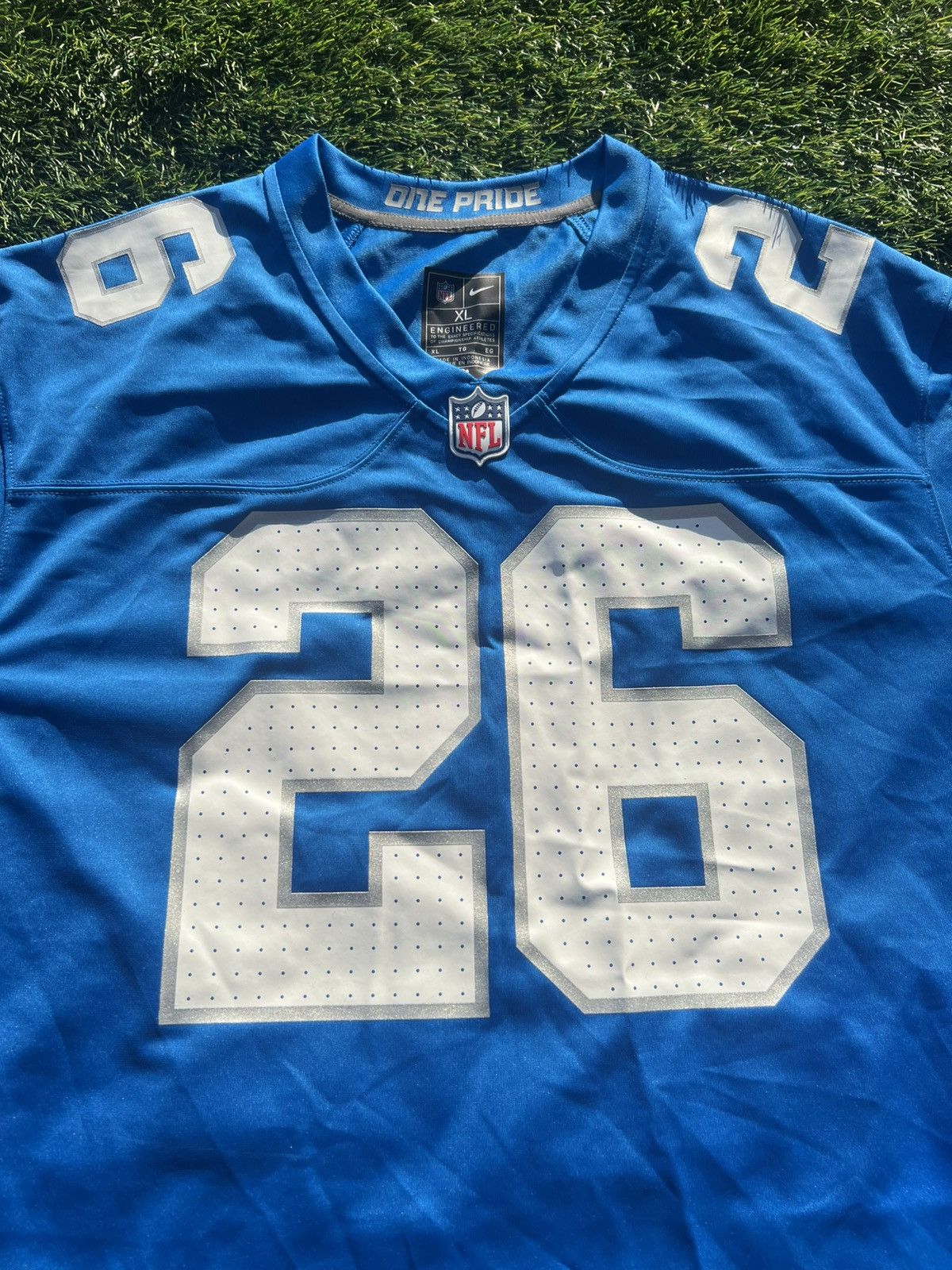 NFL New Nike Gibbs Detroit Lions NFL Jersey Size US XXL / EU 58 / 5 - 14 Thumbnail