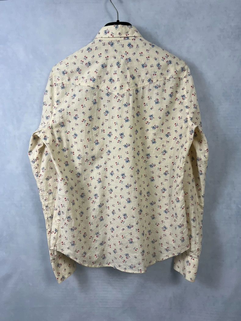 Yves Saint Laurent Saint Laurent size 36 15ss floral shirt 2503-Nextarrow Size US M / EU 48-50 / 2 - 2 Thumbnail