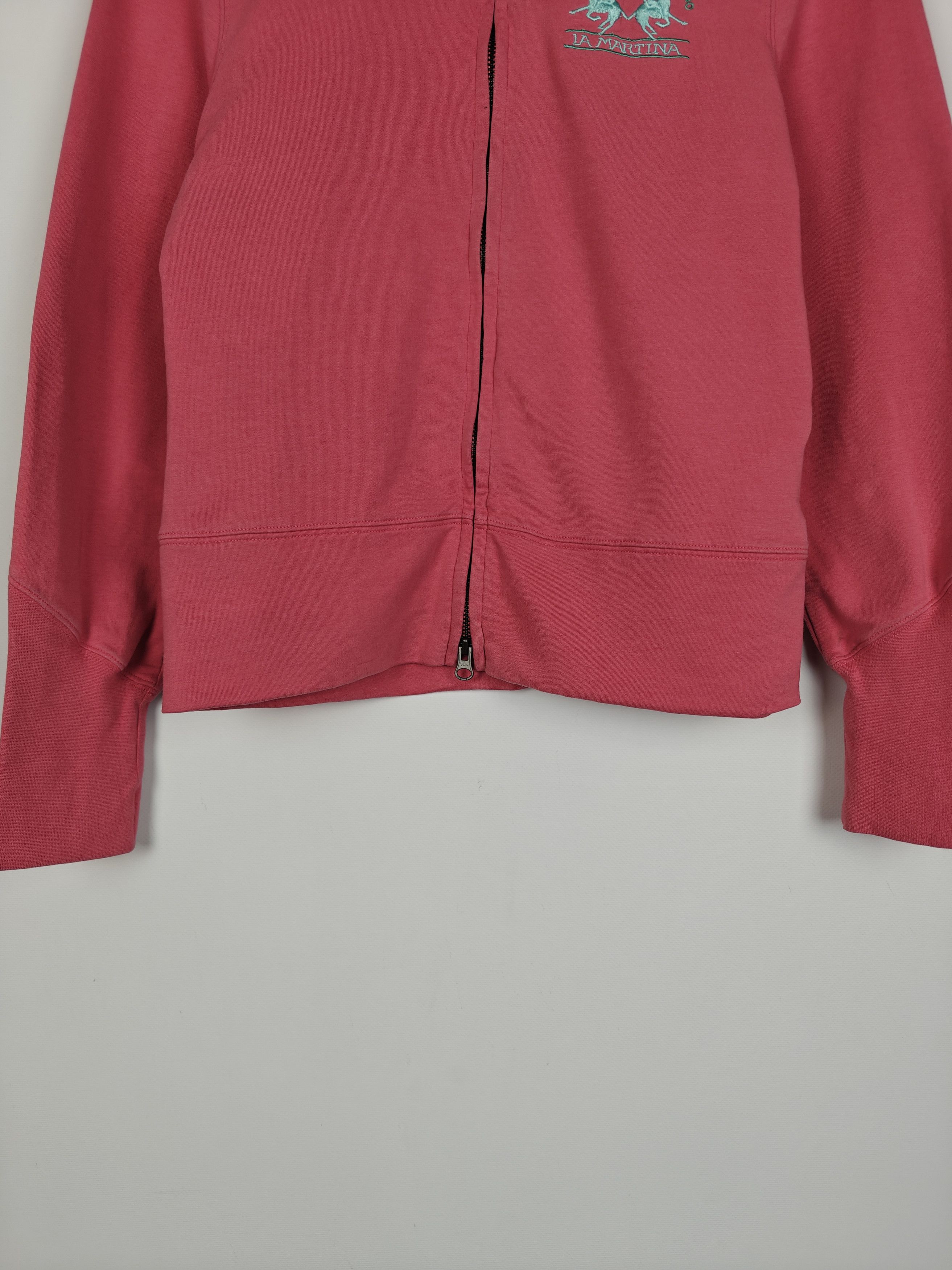 La Martina La Martina Track Top Jacket Zip Pink size M Size M / US 6-8 / IT 42-44 - 3 Thumbnail