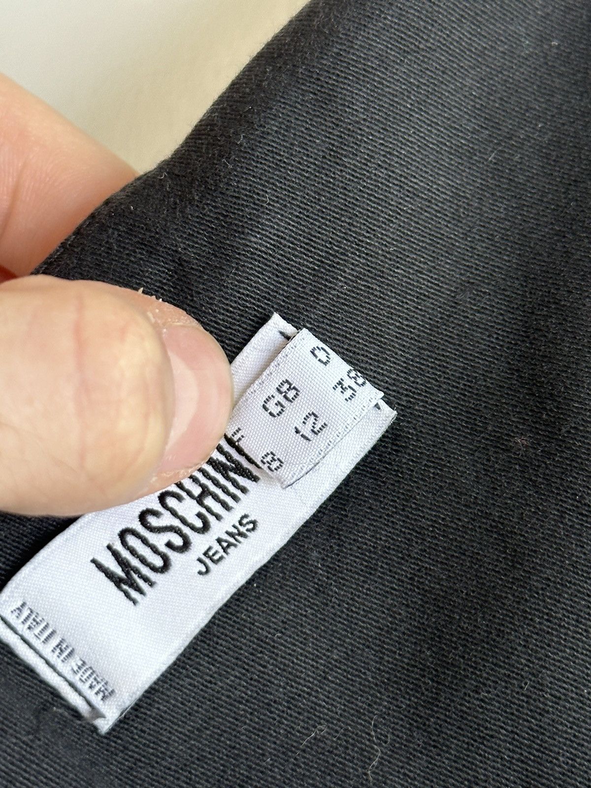 Moschino MOSCHINO JEANS Buttons Decorated Black Strapless Dress US 8 Size M / US 6-8 / IT 42-44 - 10 Thumbnail