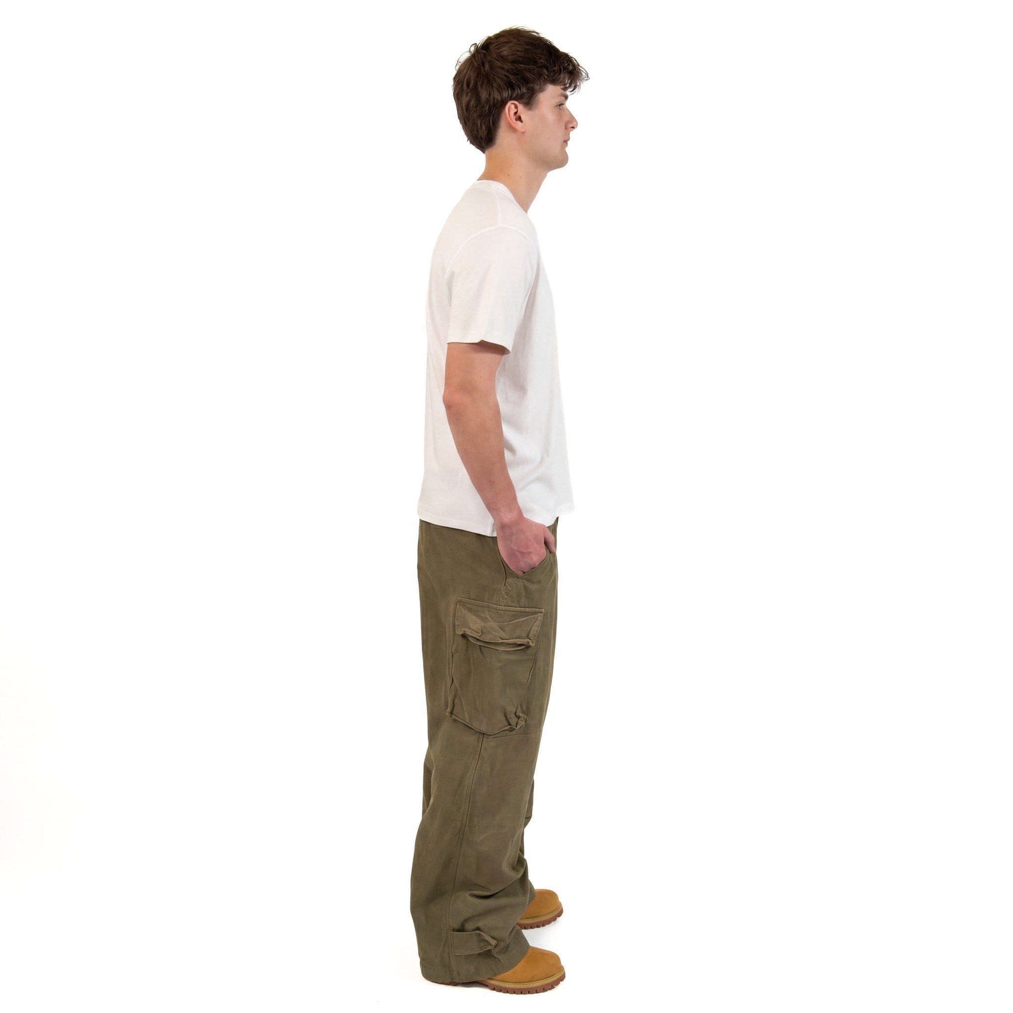 Vintage Vintage 50s French M47 Pants Size US 34 / EU 50 - 4 Thumbnail