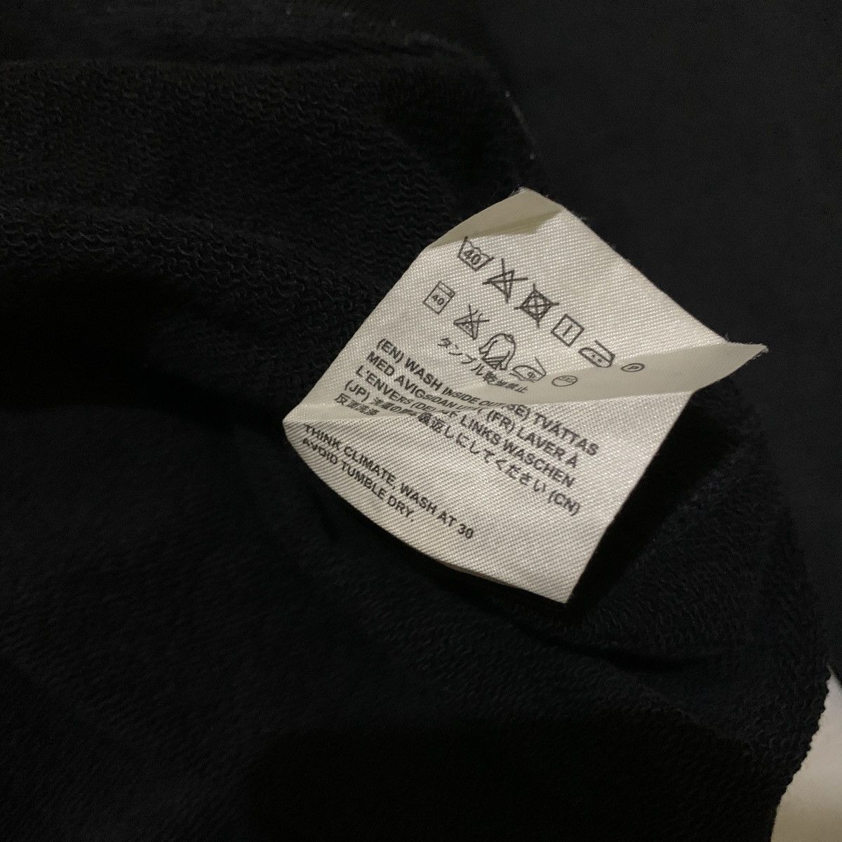 Acne Studios Acne Studios Sweatshirt College Face Black Size US M / EU 48-50 / 2 - 5 Thumbnail