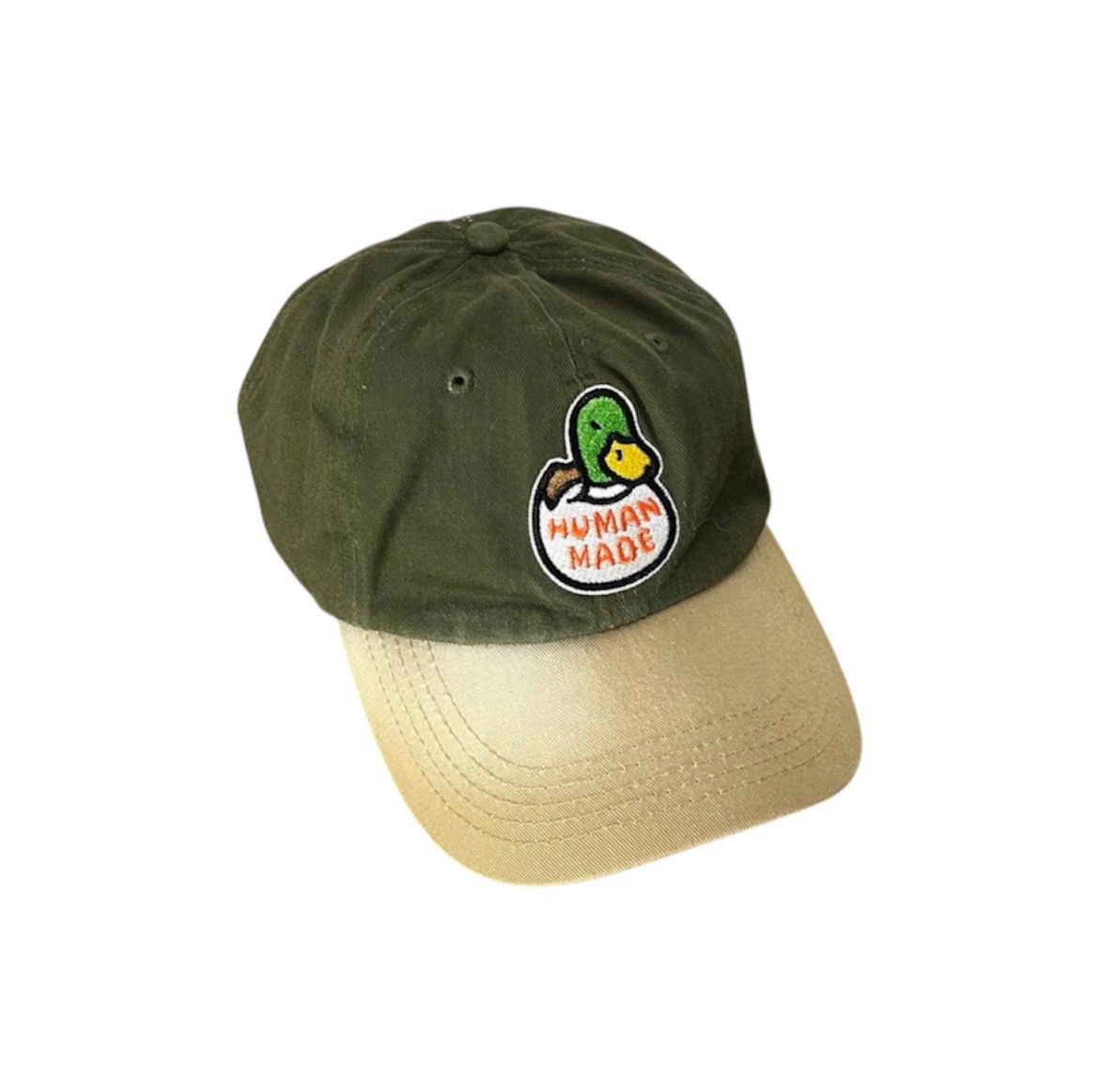Human Made Olive green human made duck cap | Grailed