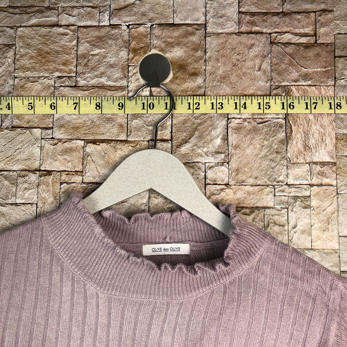Homespun Knitwear × Japanese Brand Olive Des Olive Purple Knitwear #A1051 Size S / US 4 / IT 40 - 4 Thumbnail