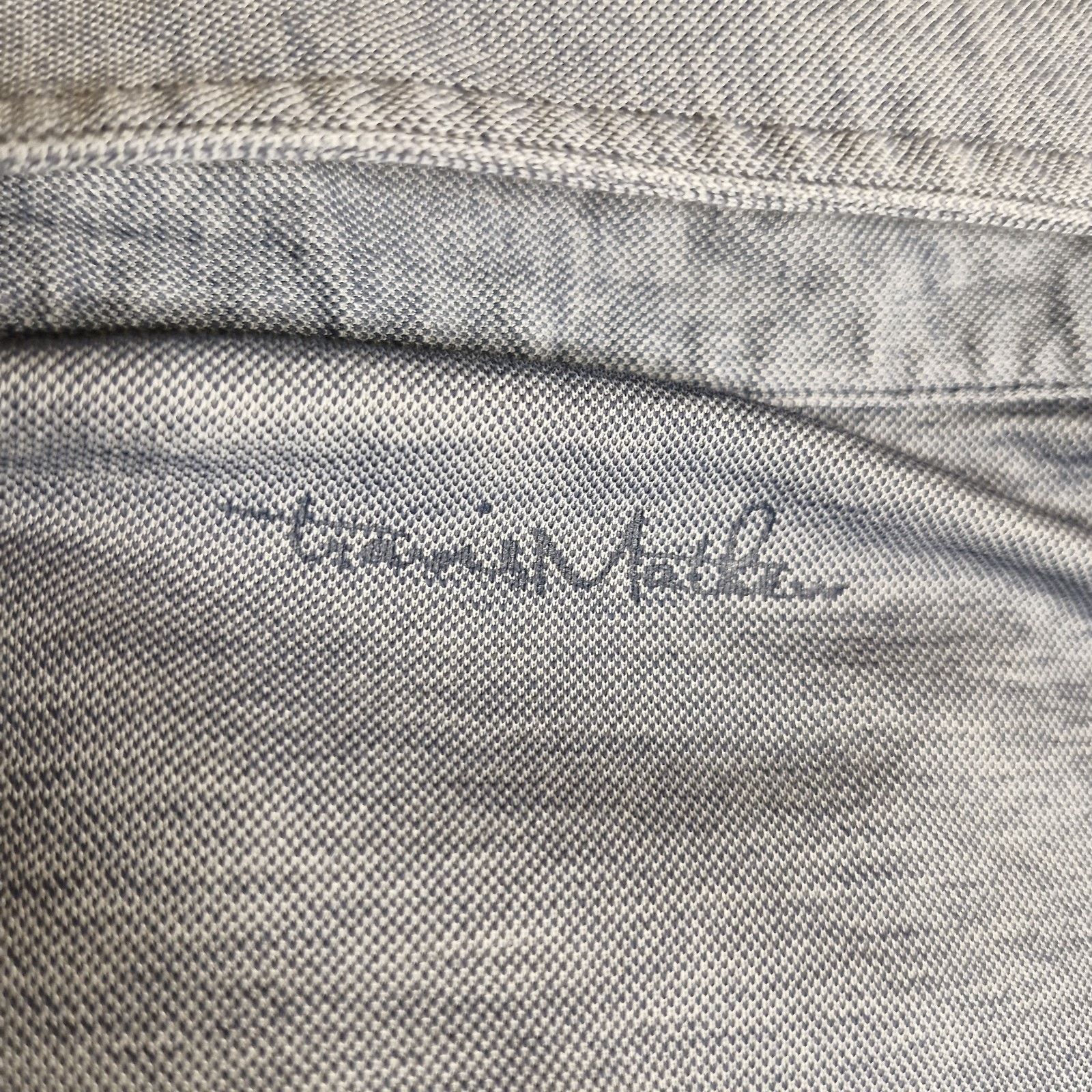 TravisMathew Travis Mathew Shirt Men’s Medium Blue Polo Heather Golf Size US M / EU 48-50 / 2 - 6 Thumbnail