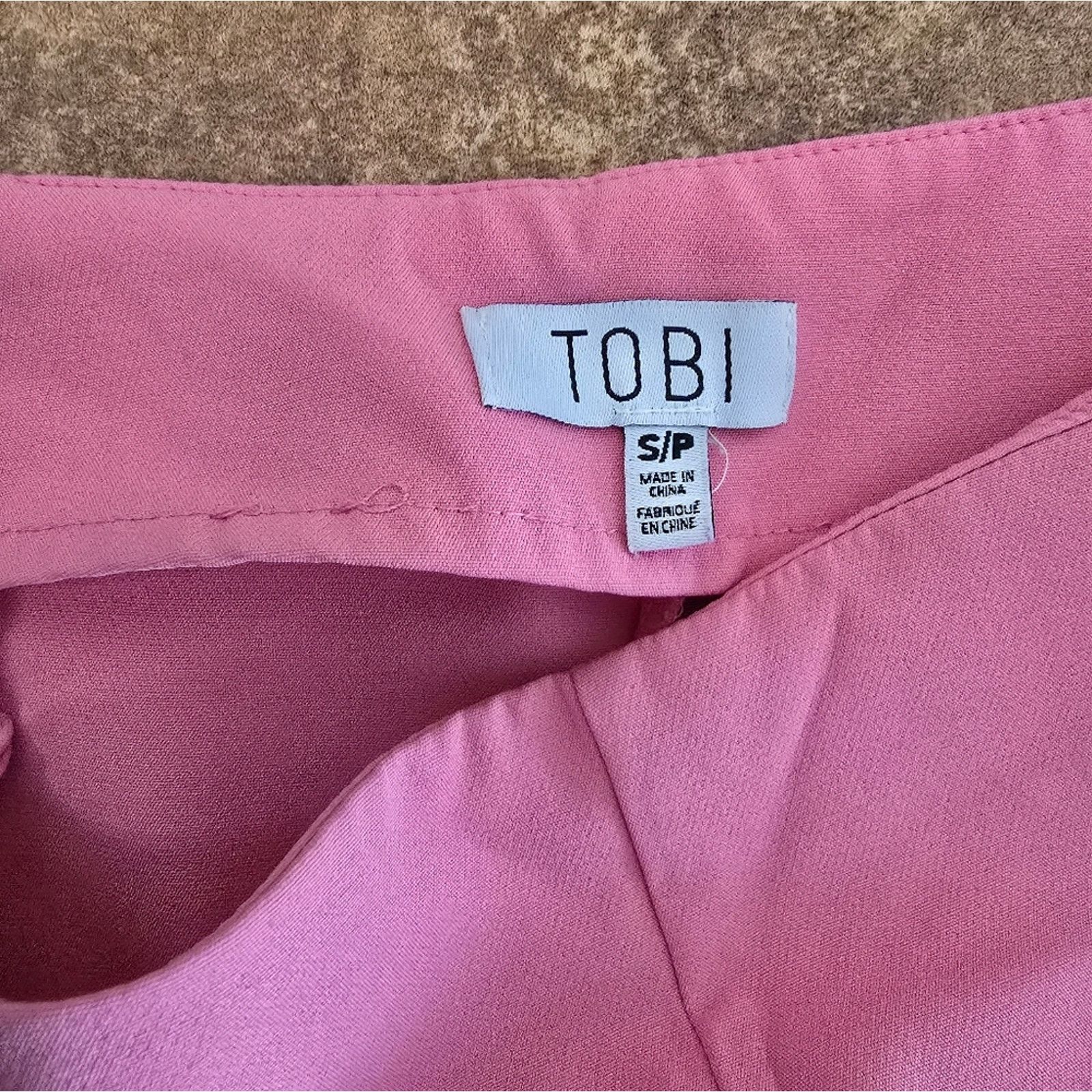 Other Light Pink | TOBI | Dressy Skinny Pant Size 27" / US 4 / IT 40 - 3 Thumbnail