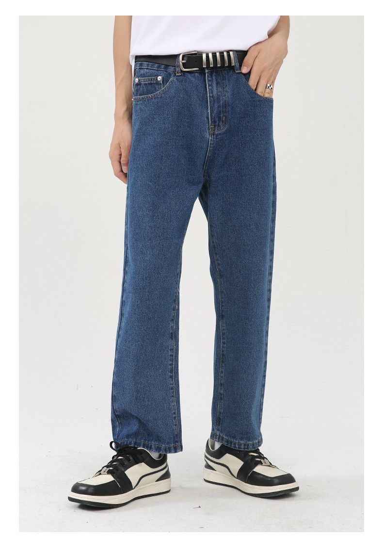 Japanese Brand Japanese retro trend casual straight jeans y2k Size US 32 / EU 48 - 1 Thumbnail
