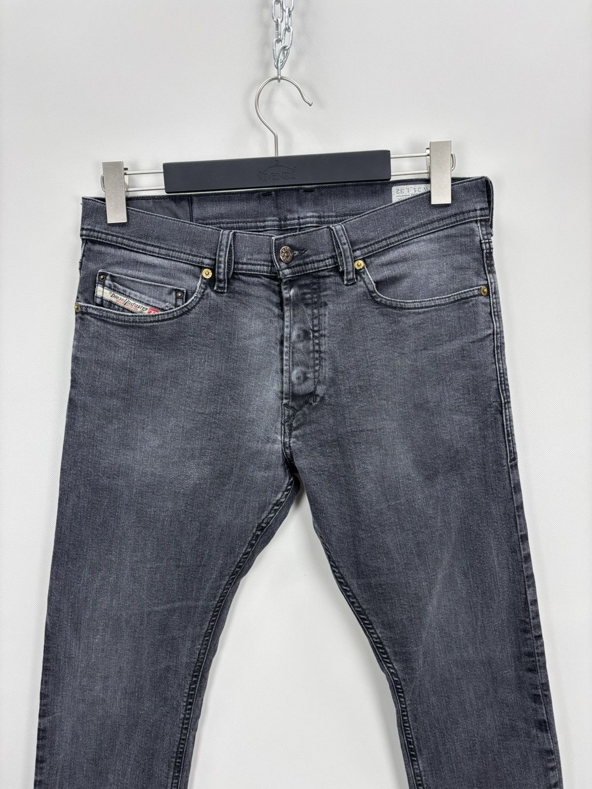 Diesel Mens jeans Diesel Size 31 Color Black/Gray Size US 31 - 3 Thumbnail
