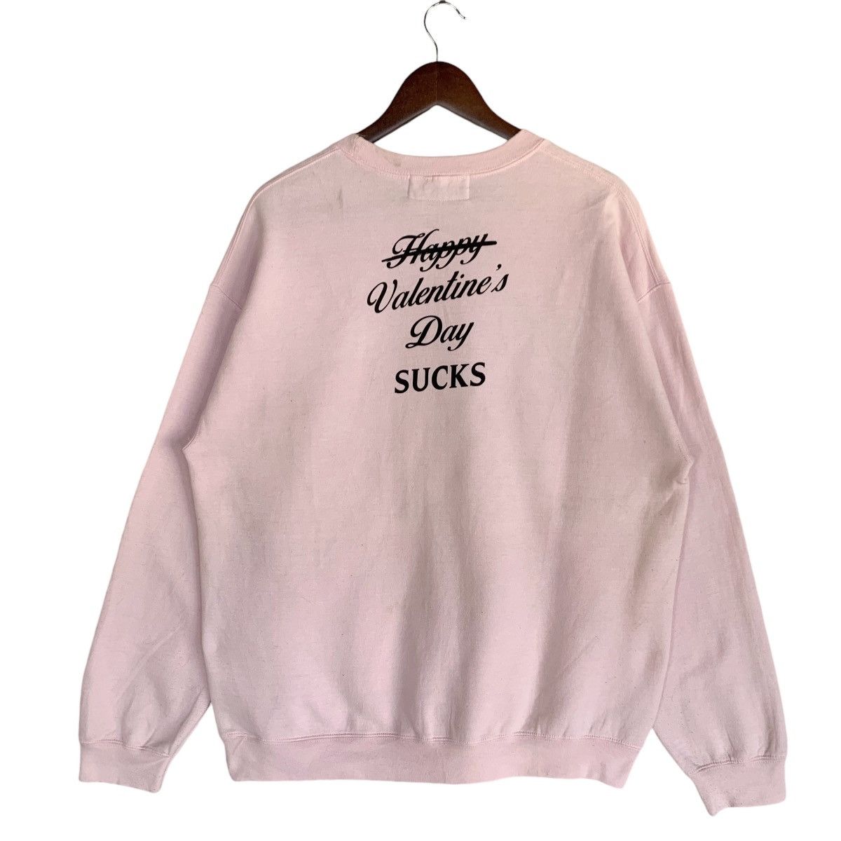 Japanese Brand Vintage Milk Boy Valentine’s Day Sucks Sweatshirt Size L Size US L / EU 52-54 / 3 - 10 Thumbnail