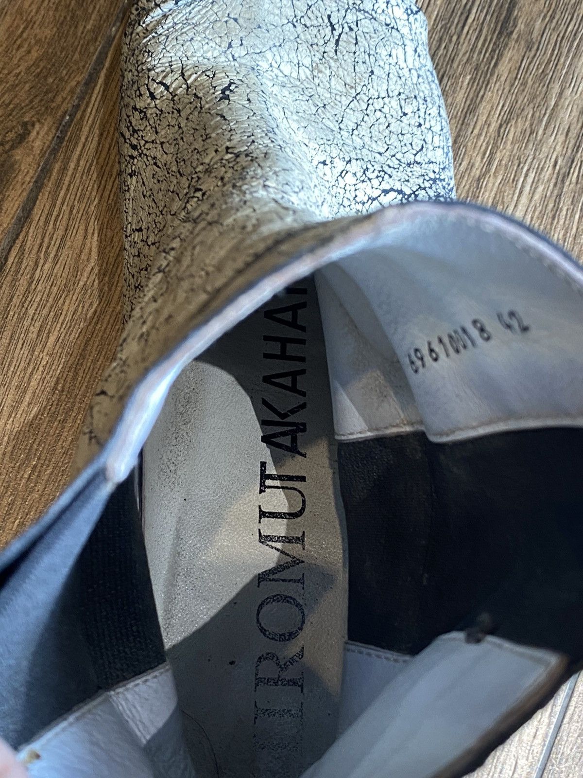Roen Hiromu Takahara crack boots Size US 8 / EU 41 - 4 Thumbnail