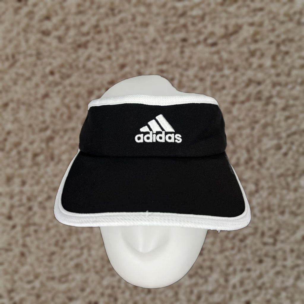 Adidas Adidas Visor Strap Back Adult One Size Black Adizero Climacool Poly Blend Golf Size ONE SIZE - 1 Thumbnail
