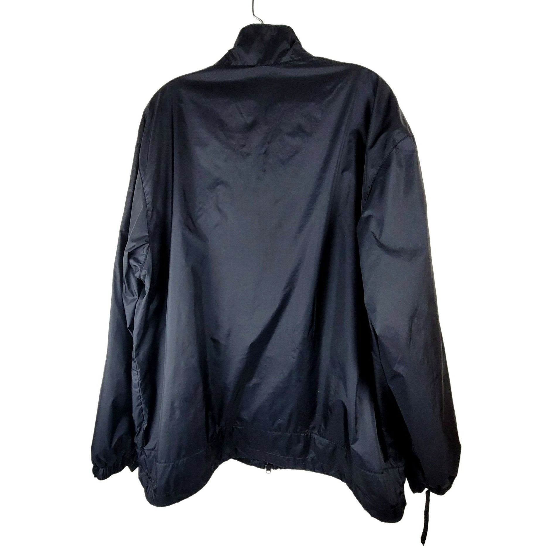 Other Mens Black Windbreaker Jacket Lightweight size XL Drawstring Size US XL / EU 56 / 4 - 2 Thumbnail
