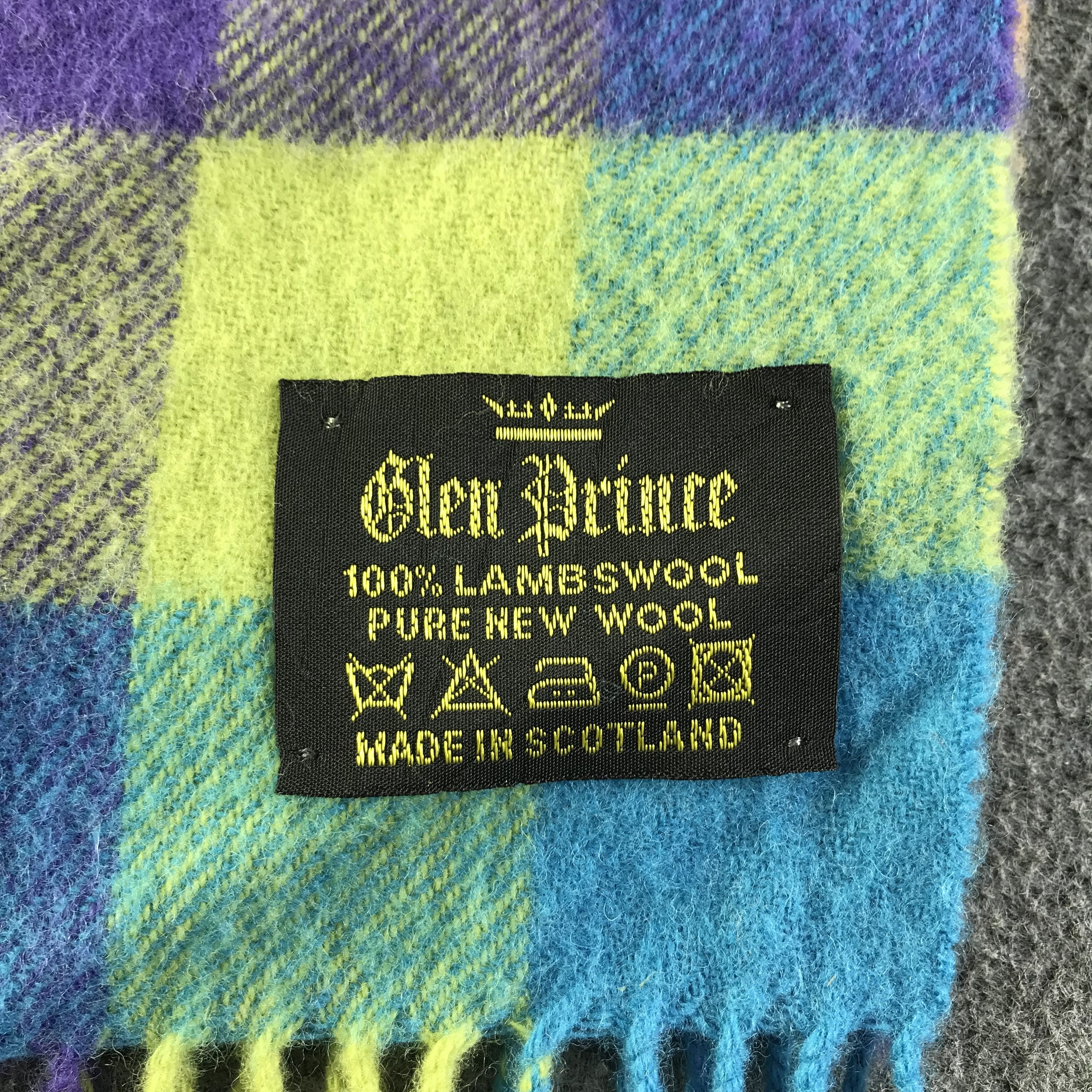 Vintage Glen Prince Scarf / Muffler / Neckwear SS1555 Size ONE SIZE - 4 Thumbnail