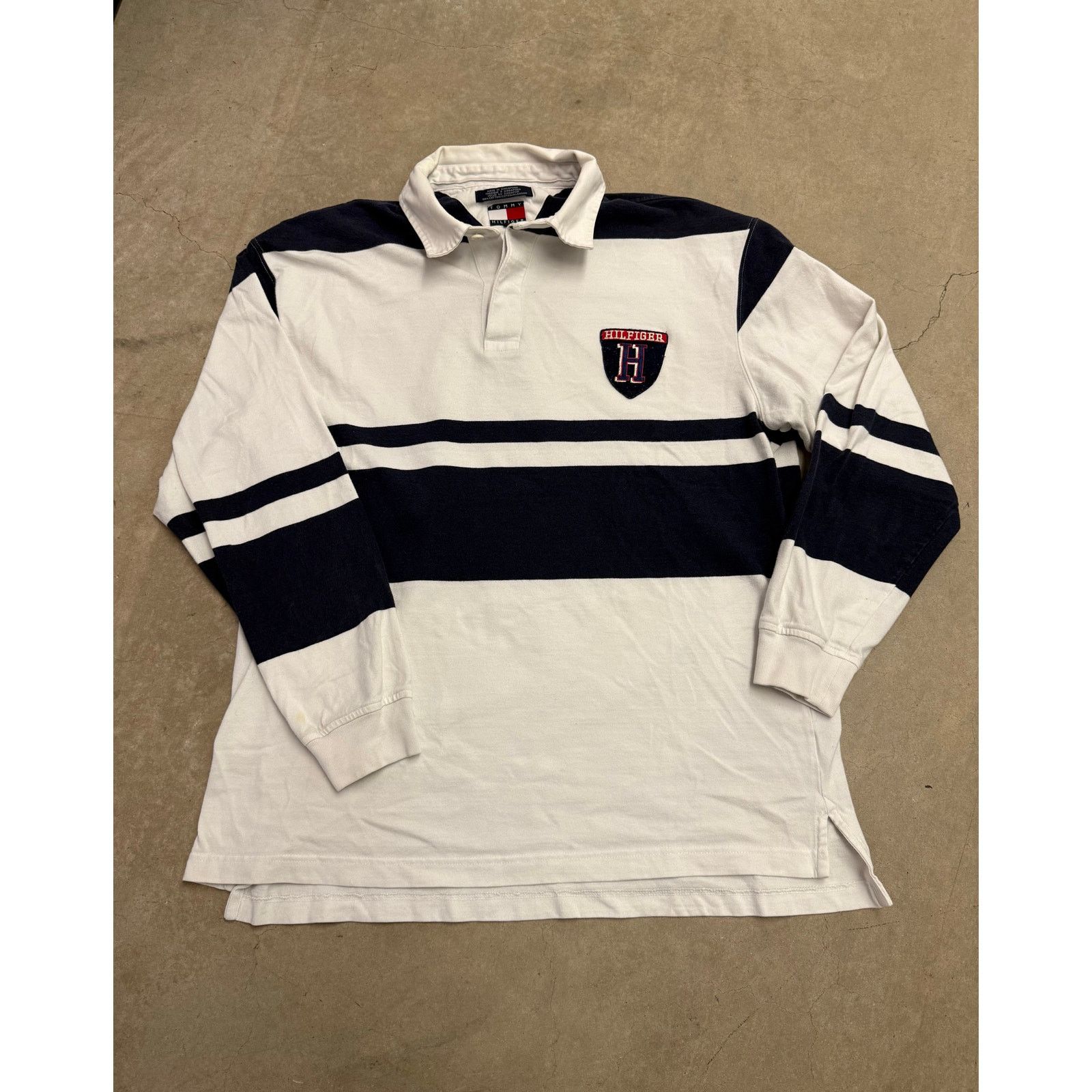 Tommy Hilfiger polo rugby Tommy Hilfiger stripped long sleeve Size US L / EU 52-54 / 3 - 4 Thumbnail