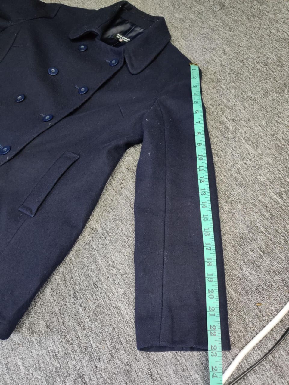 Polo Ralph Lauren Vintage Polo Jeans Ralph Lauren Wool Double Breasted Coat Size US L / EU 52-54 / 3 - 16 Thumbnail