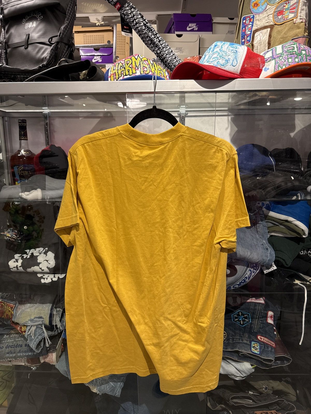 Supreme Supreme Skeleton T-Shirt Mustard Size US M / EU 48-50 / 2 - 2 Thumbnail