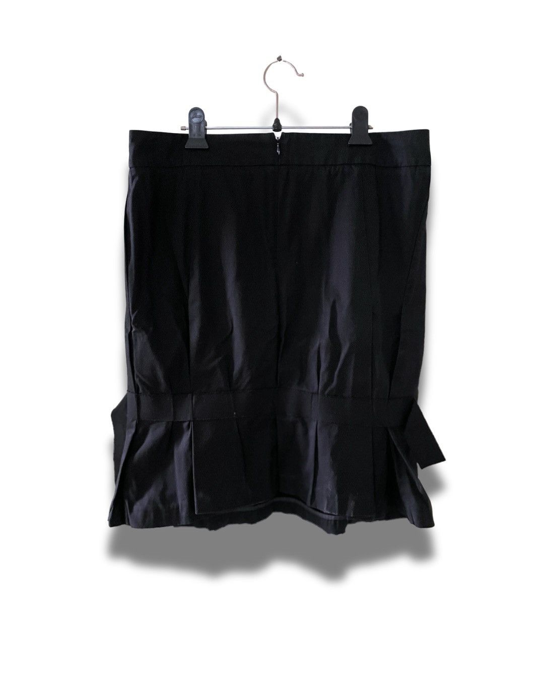 Jil Sander JIL SANDER Back Pleated Skirt Size 30" / US 8 / IT 44 - 2 Thumbnail