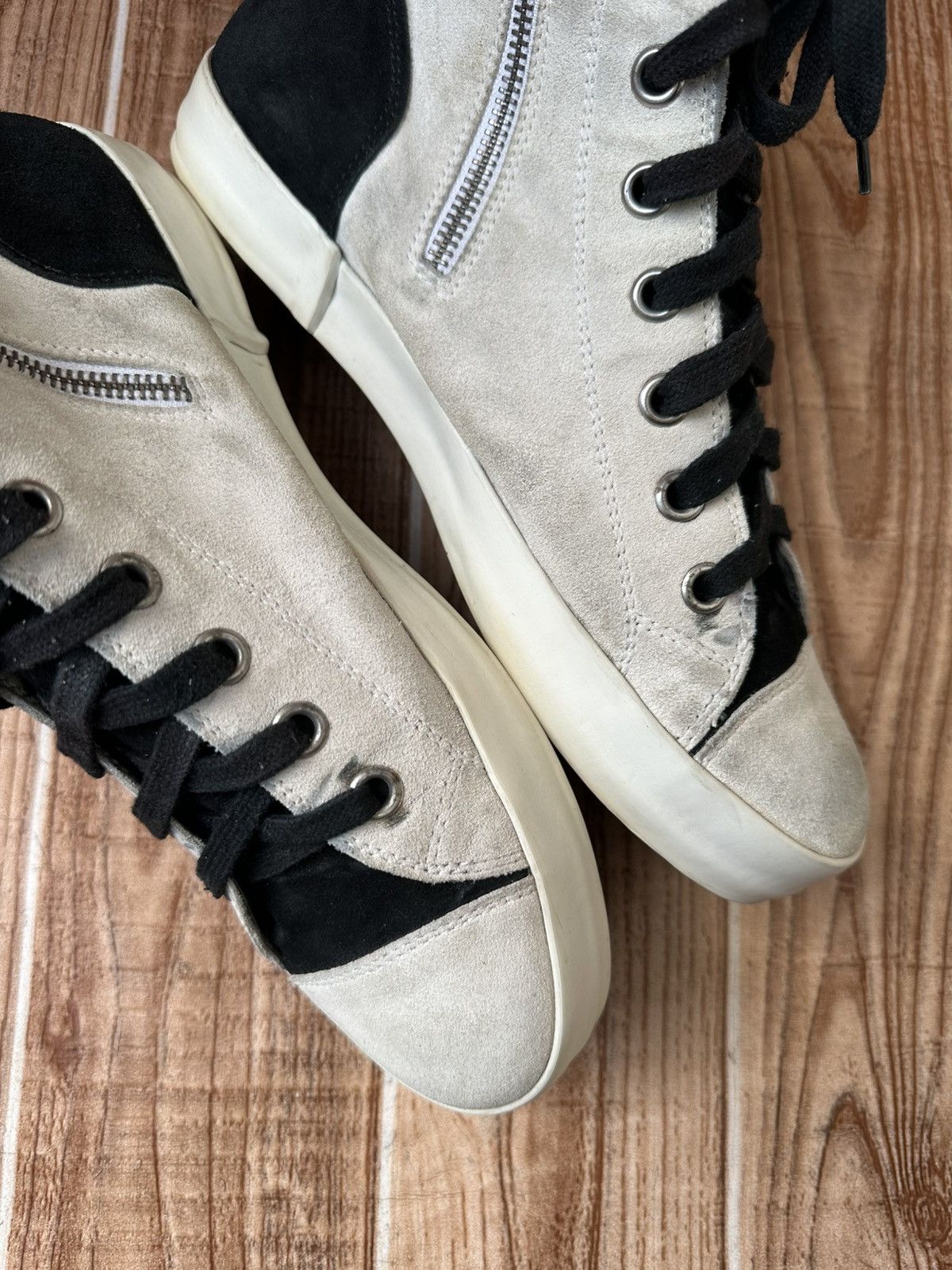 Ann Demeulemeester Ann D Scamocciato Hightop Sneaks Suede Hightops Size US 8 / EU 41 - 10 Thumbnail