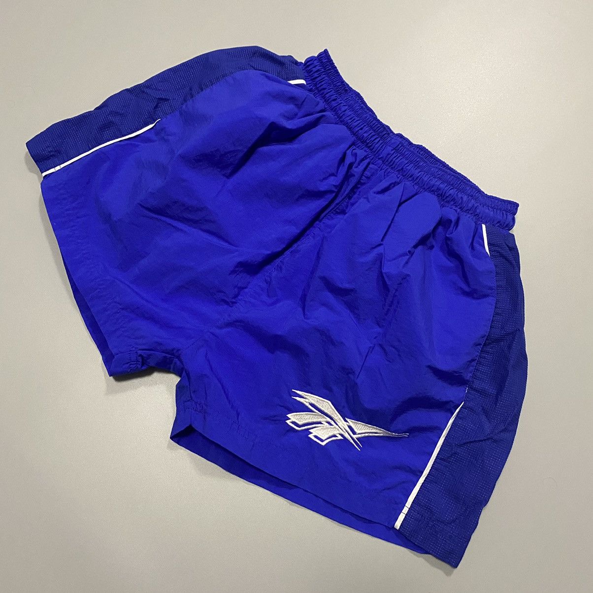 Reebok × Vintage Vintage Reebok Blue Shorts 1990s Soccer Football Size US 30 / EU 46 - 2 Thumbnail