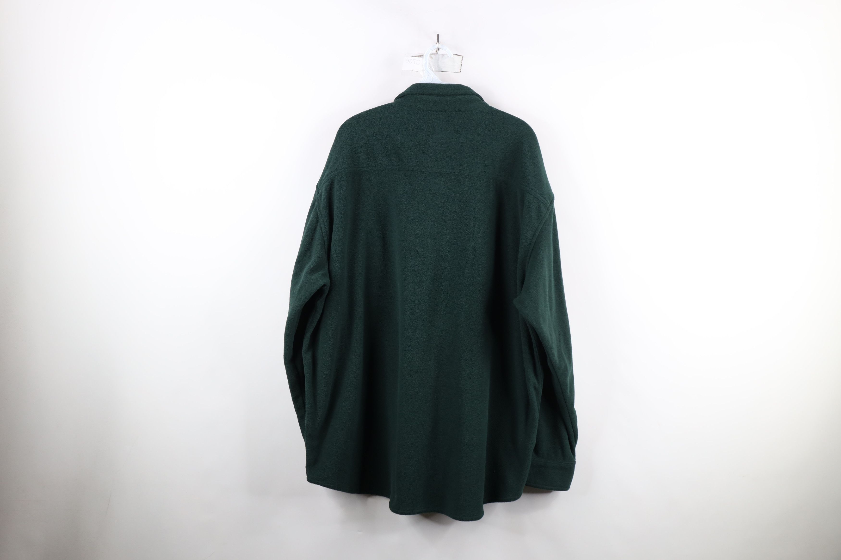 Cabelas × Vintage Vintage 90s Cabelas Fleece Collared Button Shirt Jacket Jac Size US XL / EU 56 / 4 - 10 Thumbnail