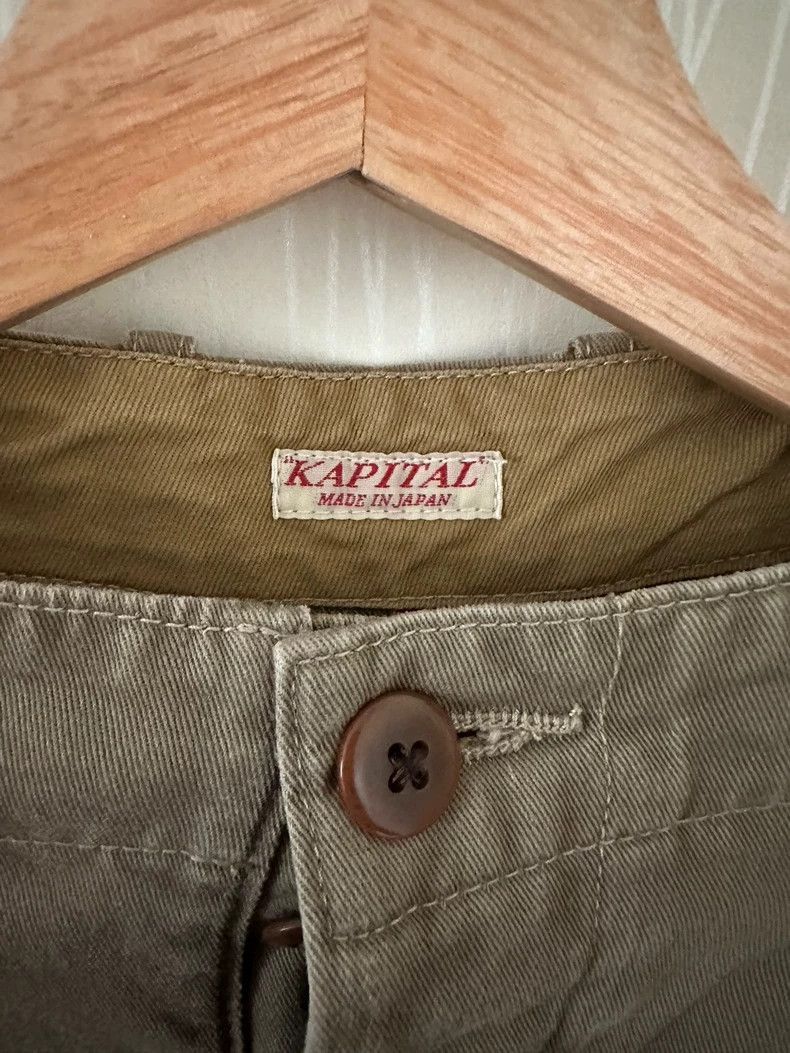 Kapital Kapital Casual Pants in Khaki Color-2506 Size US 34 / EU 50 - 2 Thumbnail