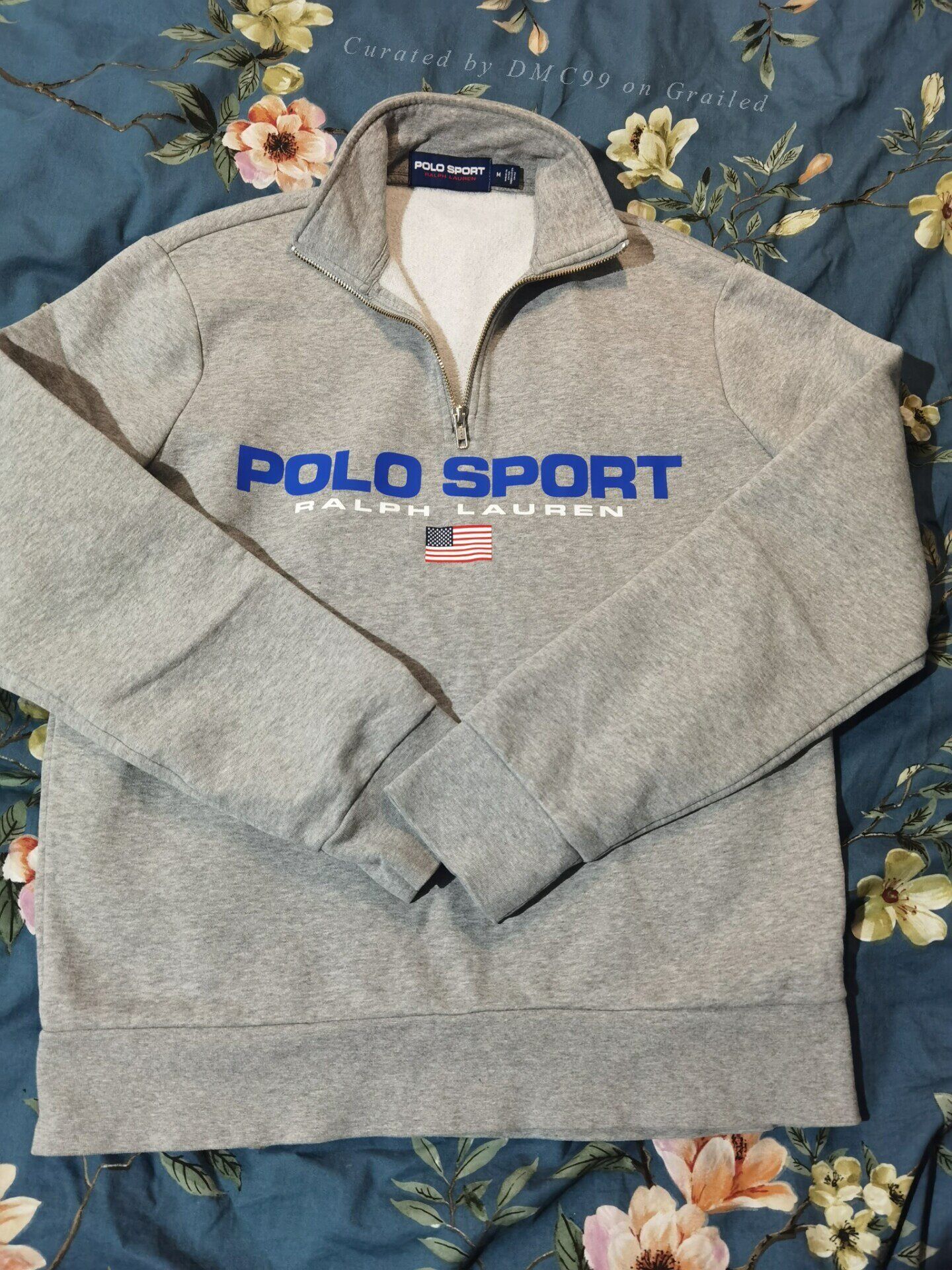Ralph Lauren Sport Vintage Ralph Lauren Polo Sport Half-Zip Hoodie Size US M / EU 48-50 / 2 - 1 Thumbnail