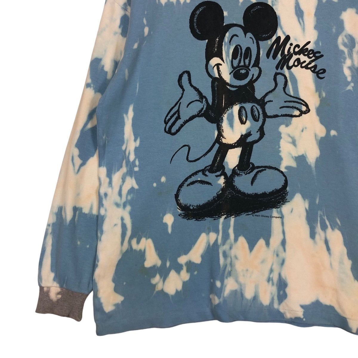 Disney × Japanese Brand × Vintage Disney Mickey Mouse Sweatshirt Tye Dye Small Size US S / EU 44-46 / 1 - 3 Thumbnail