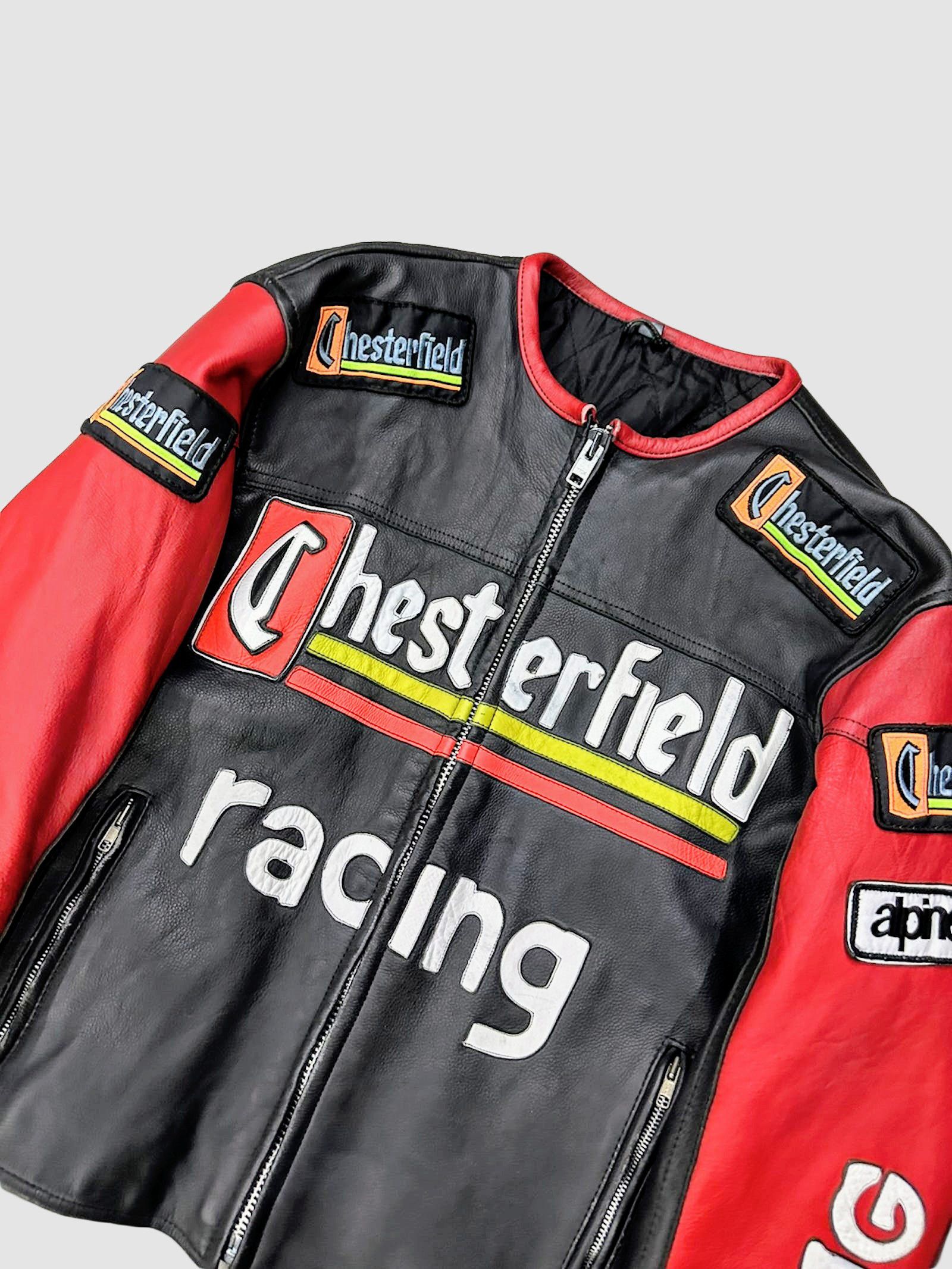 Other 🚀🏁 CHESTERFIELD RACING LEATHER JACKET RACING CIGARETTES Size US M / EU 48-50 / 2 - 2 Thumbnail