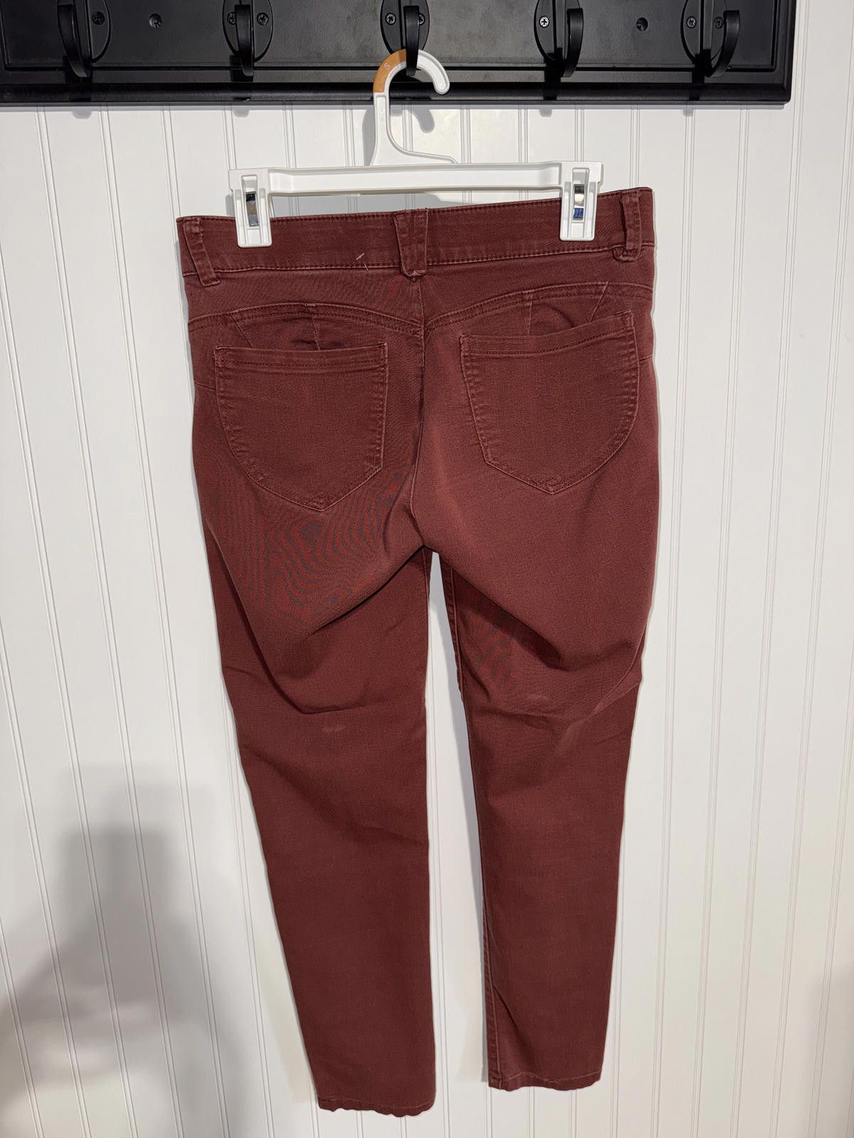 Other Democracy Women's Size 2 Ab solution Brick Red Skinny Jeans Size 26" / US 2 / IT 38 - 2 Thumbnail