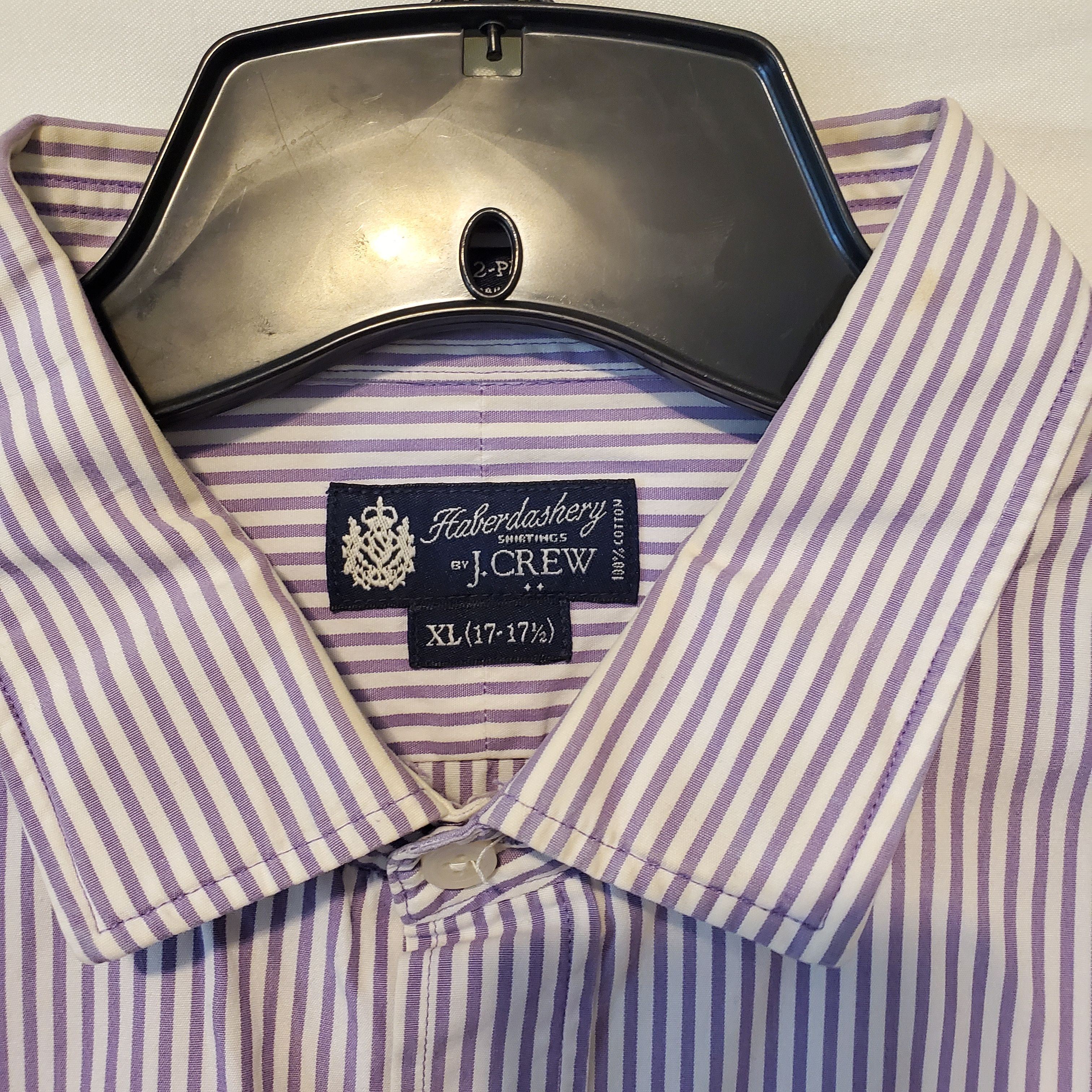 J.Crew J. Crew Men's XL Haberdashery Button shirt Size US XL / EU 56 / 4 - 2 Thumbnail