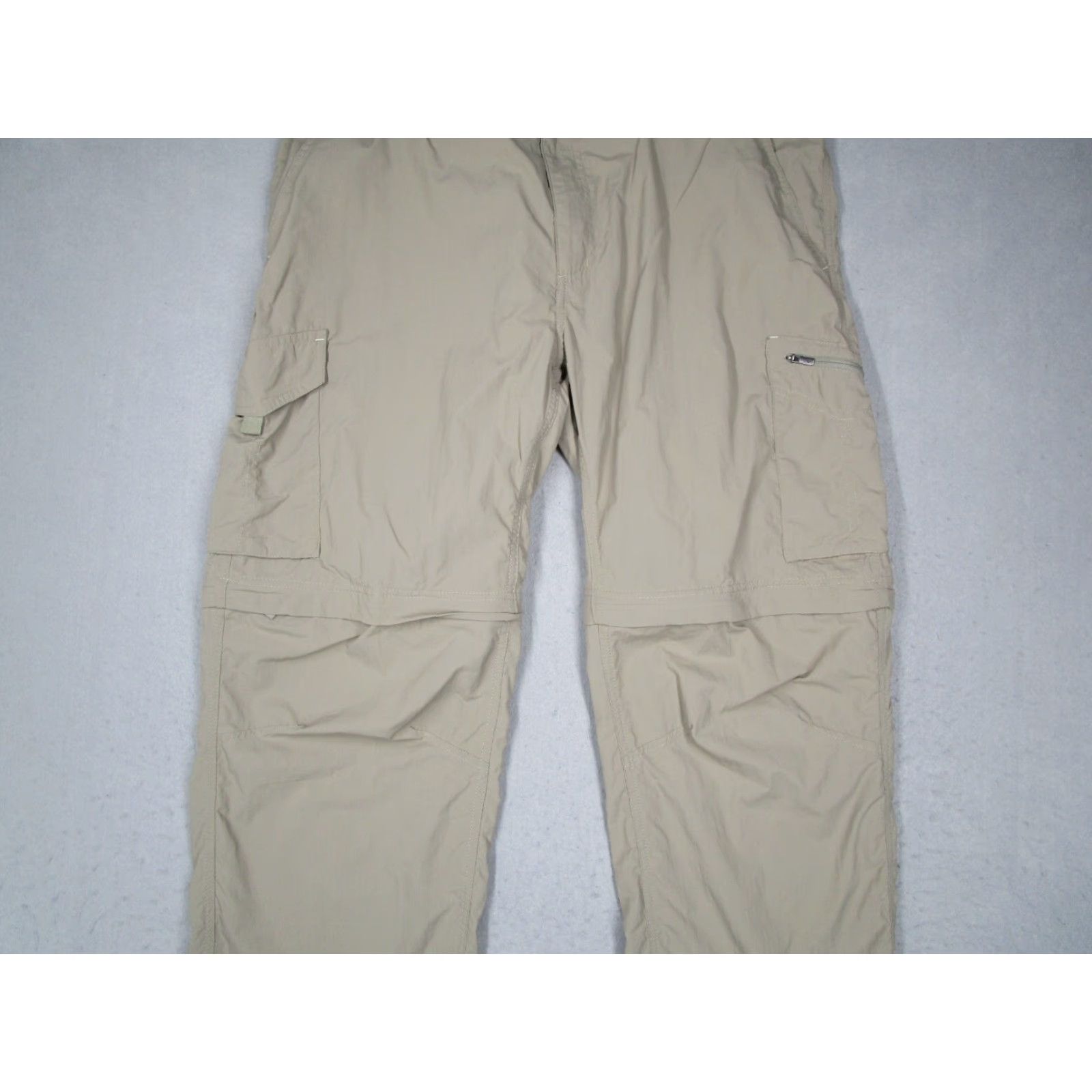 Vintage VINTAGE Columbia Pants Mens 40 Beige Convertible Nylon Cargo Classic Work Utility Outdoor 2010s Mens Size US 40 / EU 56 - 6 Thumbnail
