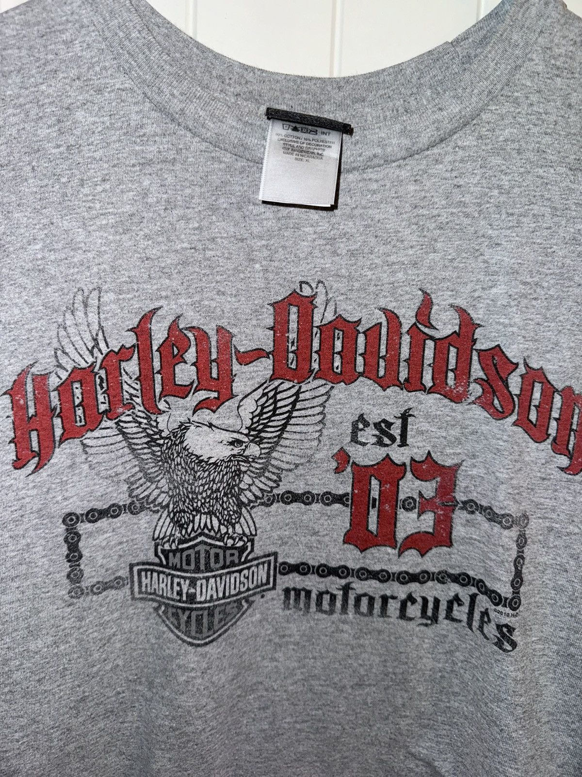 Harley Davidson × Vintage harley davidson OLD GLORY Size US XL / EU 56 / 4 - 2 Thumbnail
