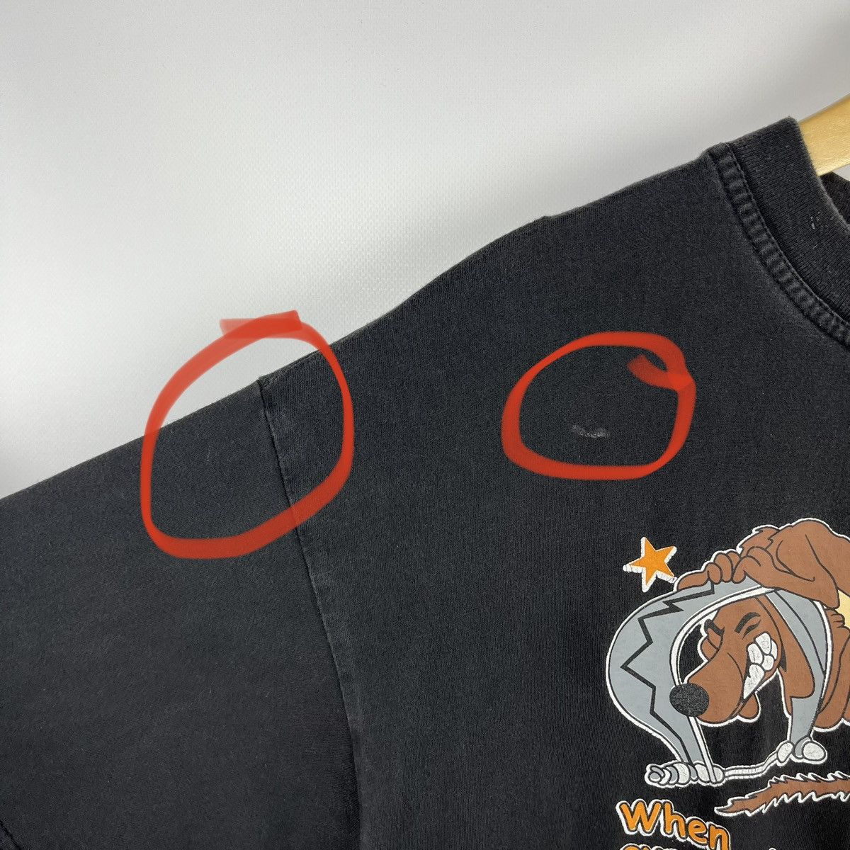 Vintage Vintage Dog in Trap adult humor y2k sex graphic tee 90’s Size US M / EU 48-50 / 2 - 11 Thumbnail