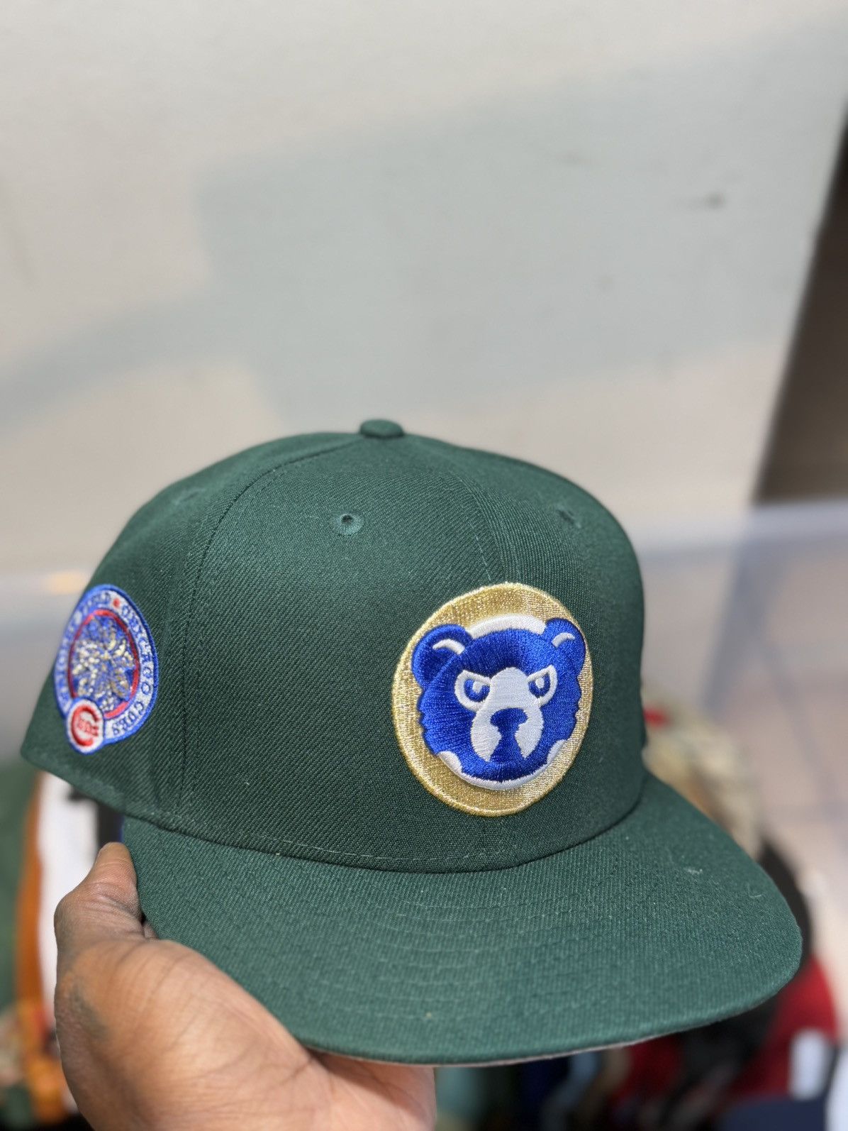 Hat Club × MyFitteds × New Era 7 1/4 Chi. Cubs Wrigley Field “Lucky Charms ST. Patrick Day” Size ONE SIZE - 1 Thumbnail