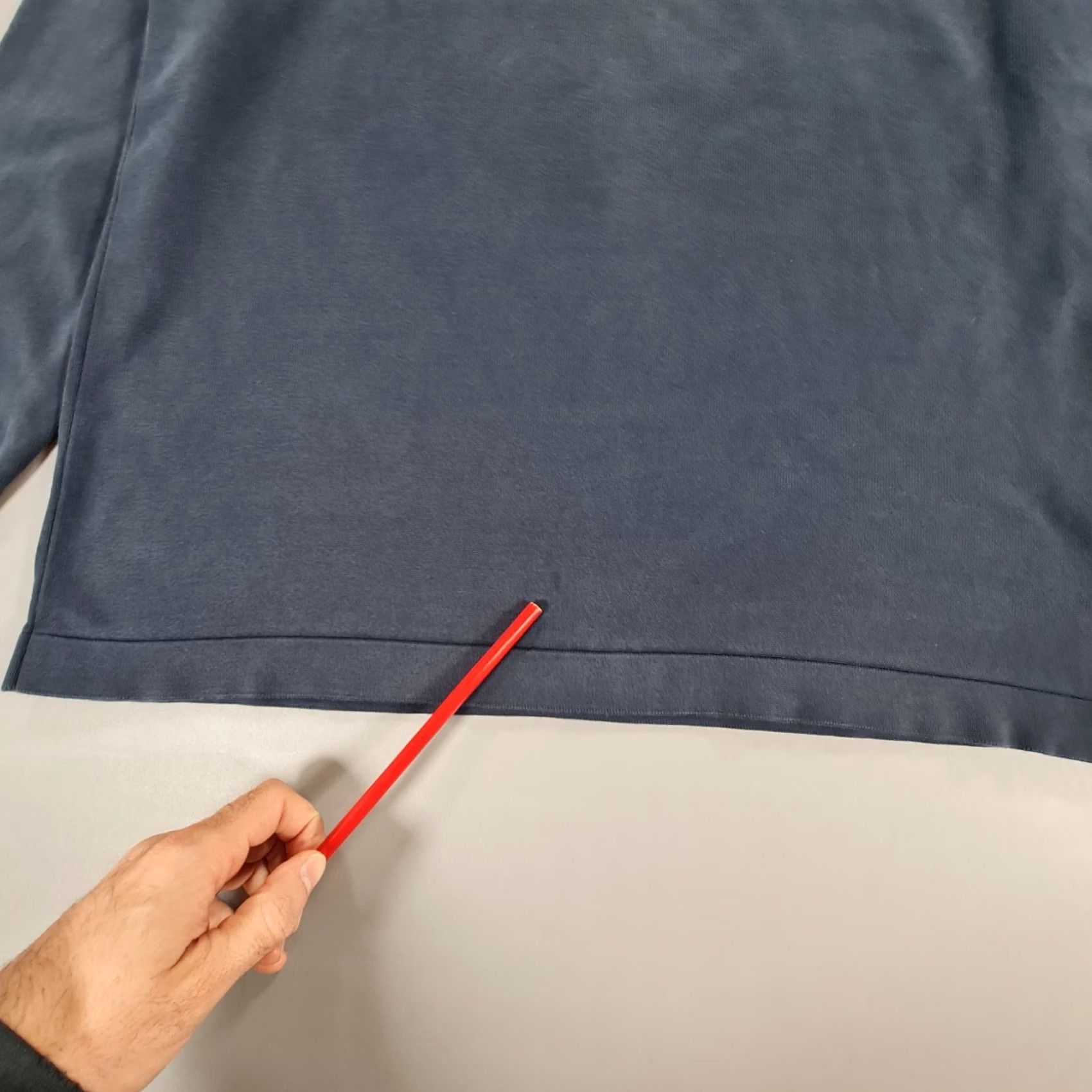 Vintage Shaping New Tomorrow Mens Jumper Blue Large Half Zip Cotton Pullover Size US L / EU 52-54 / 3 - 5 Thumbnail