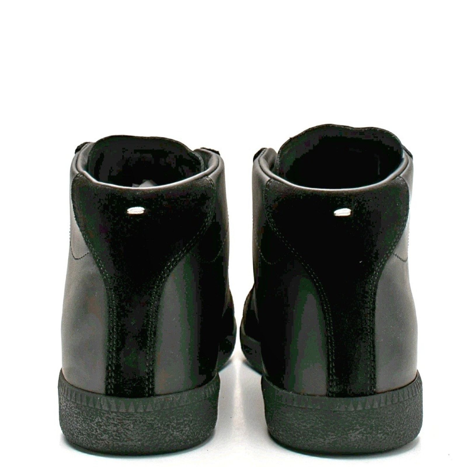 Maison Margiela RRP$790 MAISON MARGIELA Leather Sneakers US10 UK9 EU43 Black Size US 10 / EU 43 - 5 Thumbnail
