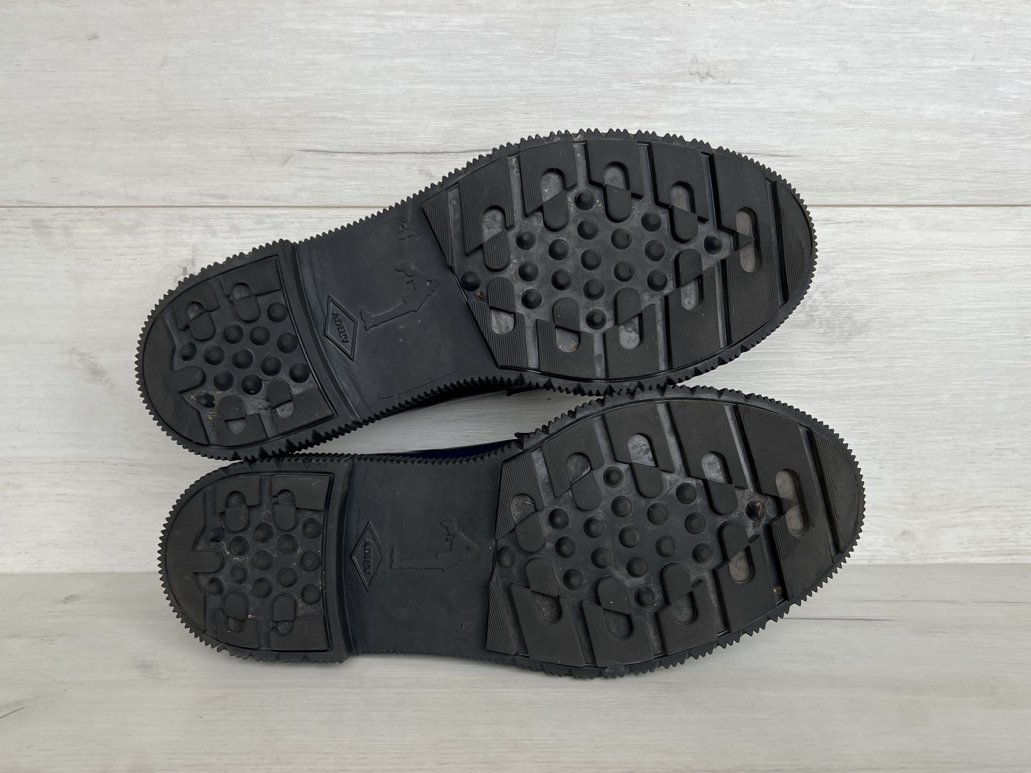 Adieu Paris ICON ADIEU PARIS TYPE 159 BRUSHED LEATHER LOAFERS NAVY Size US 8 / EU 41 - 9 Thumbnail