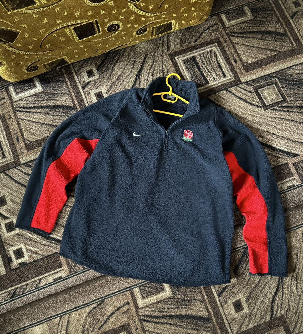 Nike Nike Vintage Rugby Fleece Jacket Y2K Drill style size XXL Size US XXL / EU 58 / 5 - 3 Thumbnail