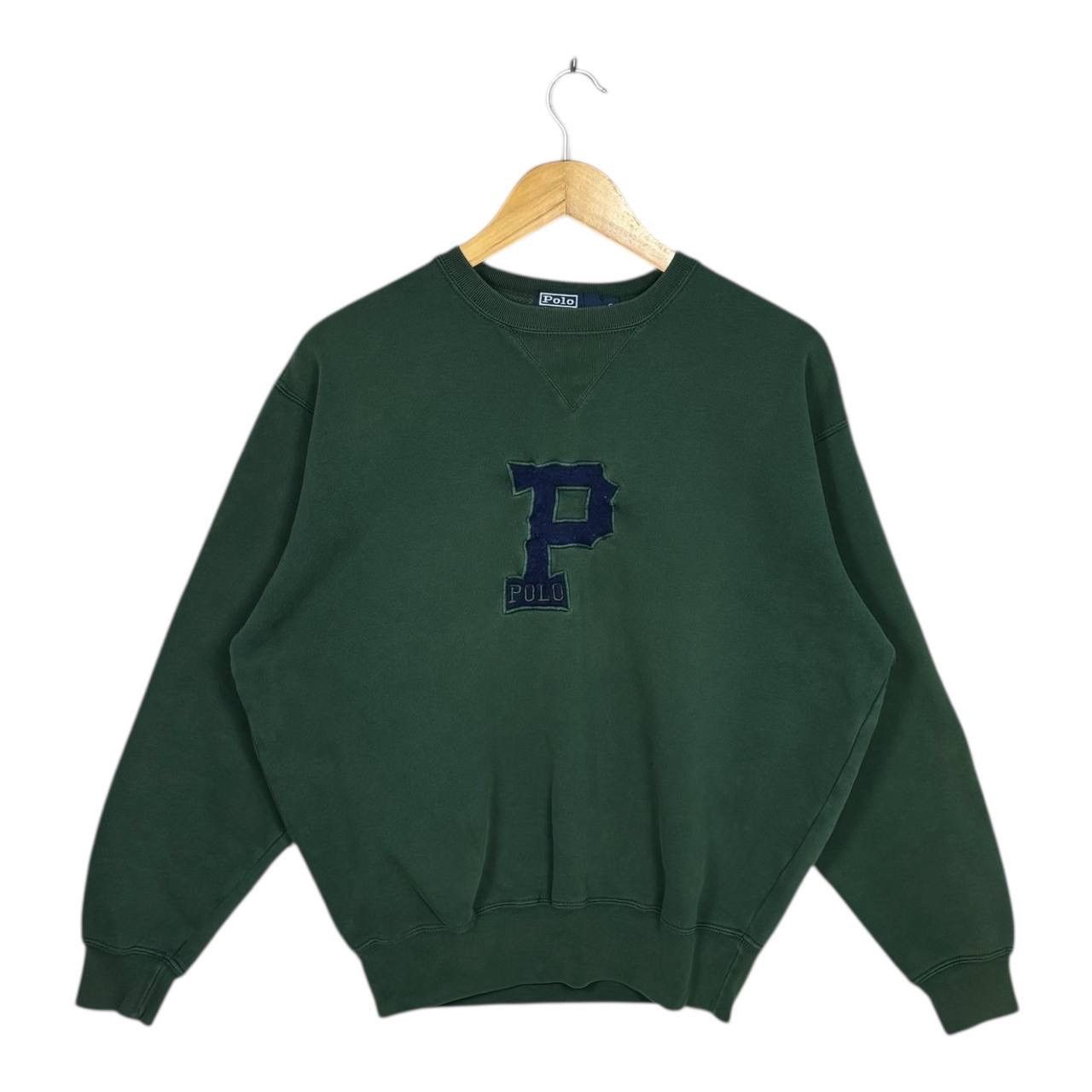 Polo Ralph Lauren Vintage 90s Polo Ralph Lauren P Wing Sweatshirt 