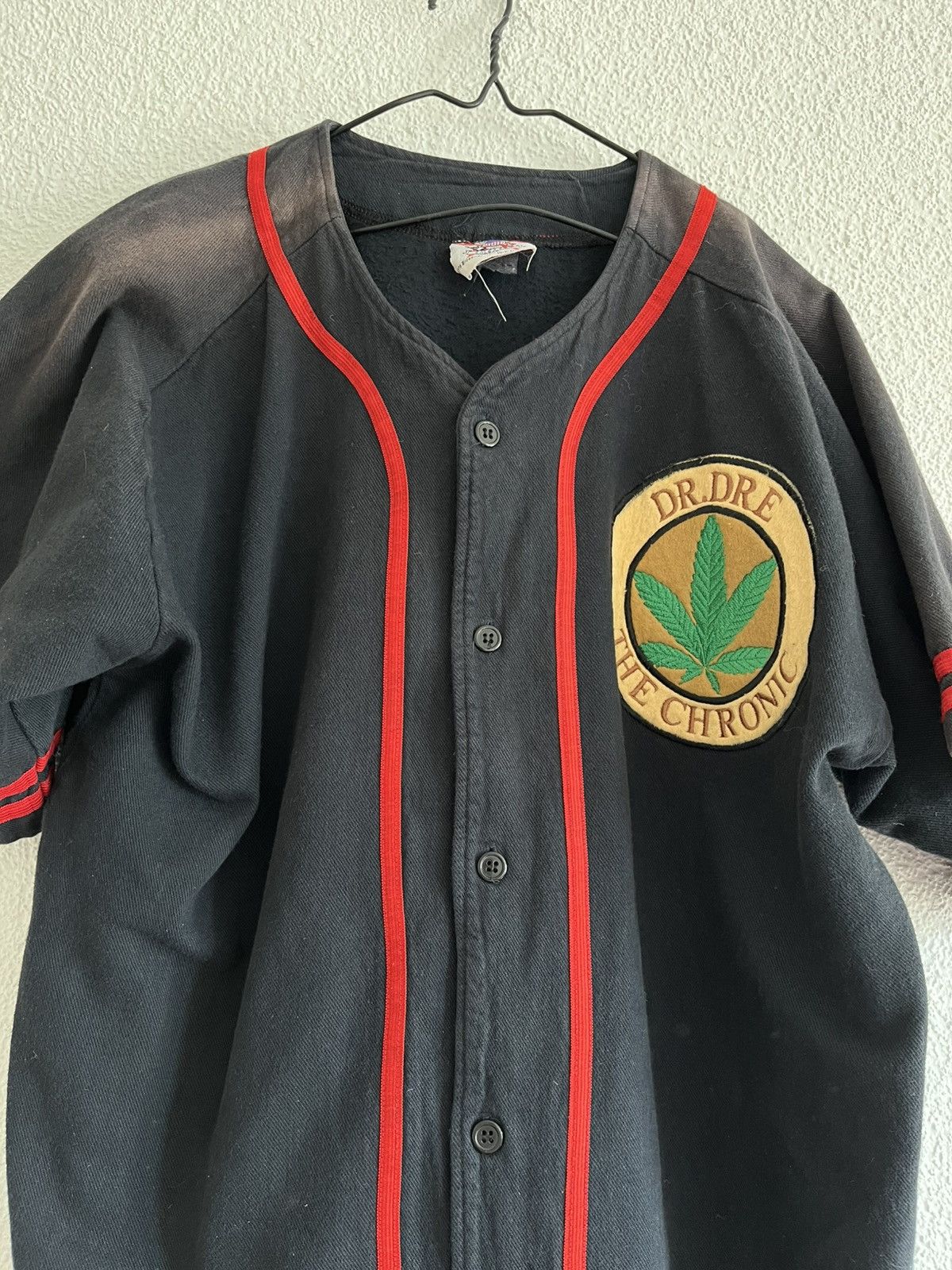 Death Row Records × Dr. Dre × Snoop Dogg Dr. Dre The Chronic Baseball Jersey merch Size US XL / EU 56 / 4 - 2 Thumbnail