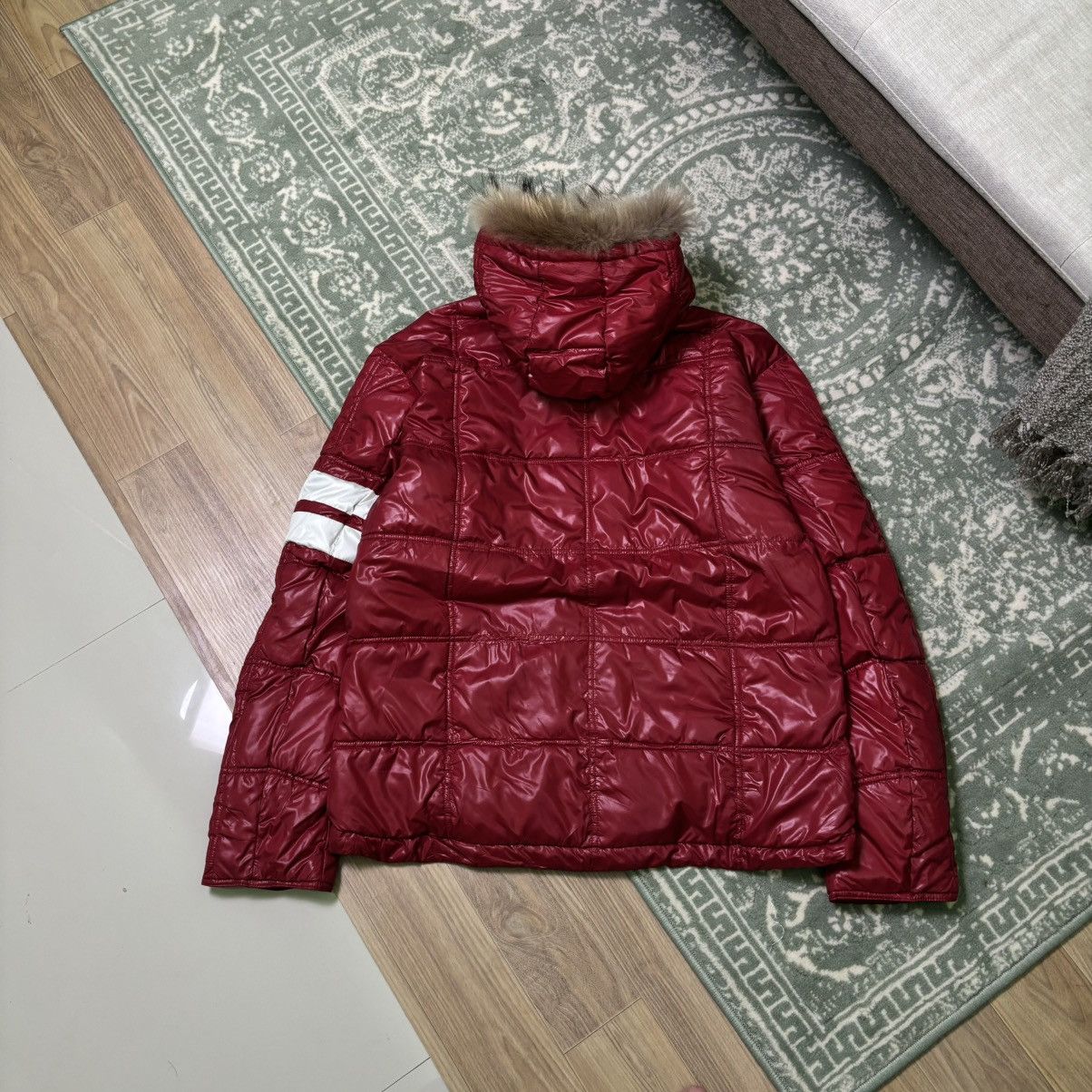 If Six Was Nine × Japanese Brand × Le Grande Bleu (L.G.B.) NOTA BENE Fur jacket down puffer IfSixWasNine LGB Style Size US L / EU 52-54 / 3 - 4 Thumbnail